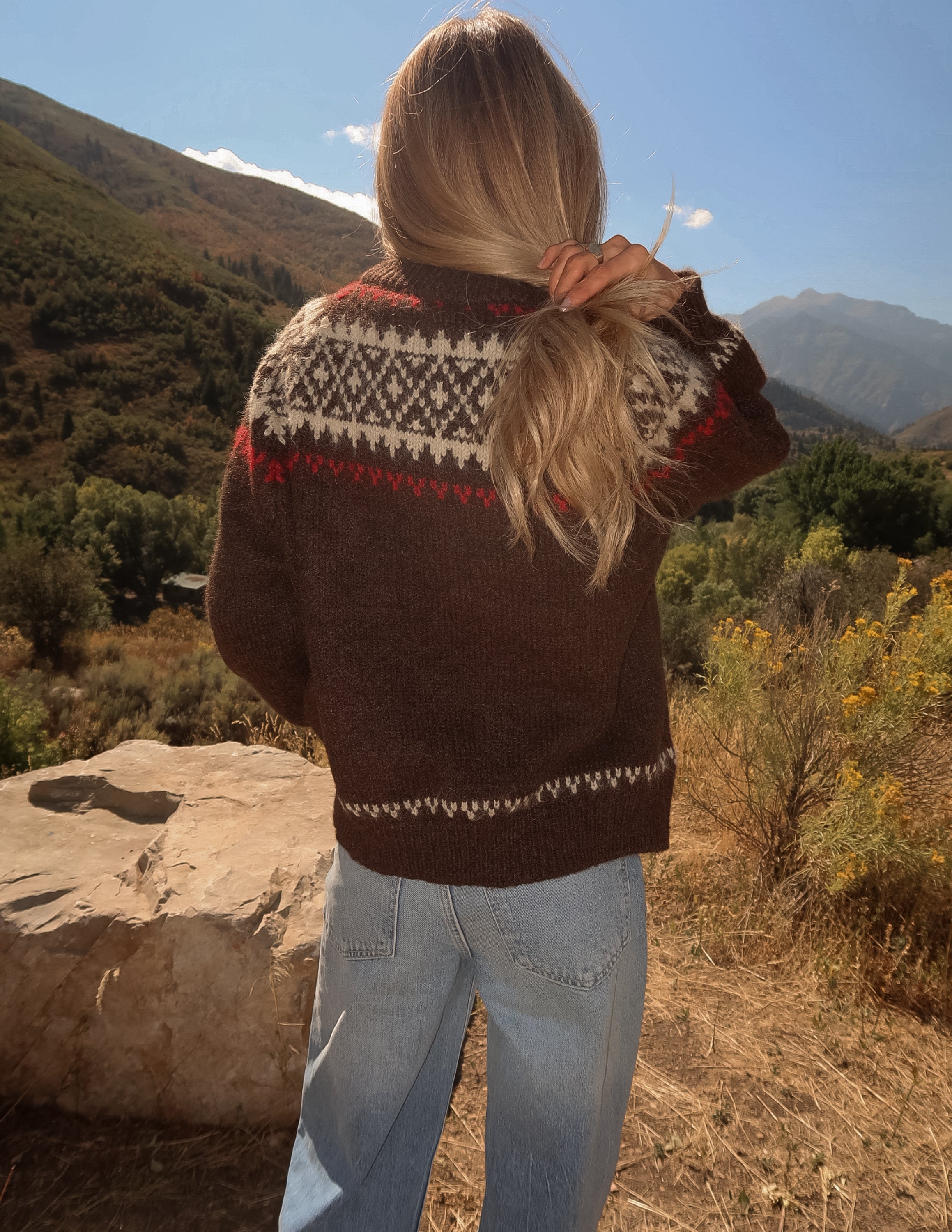 Nordic Fair Isle Cardigan