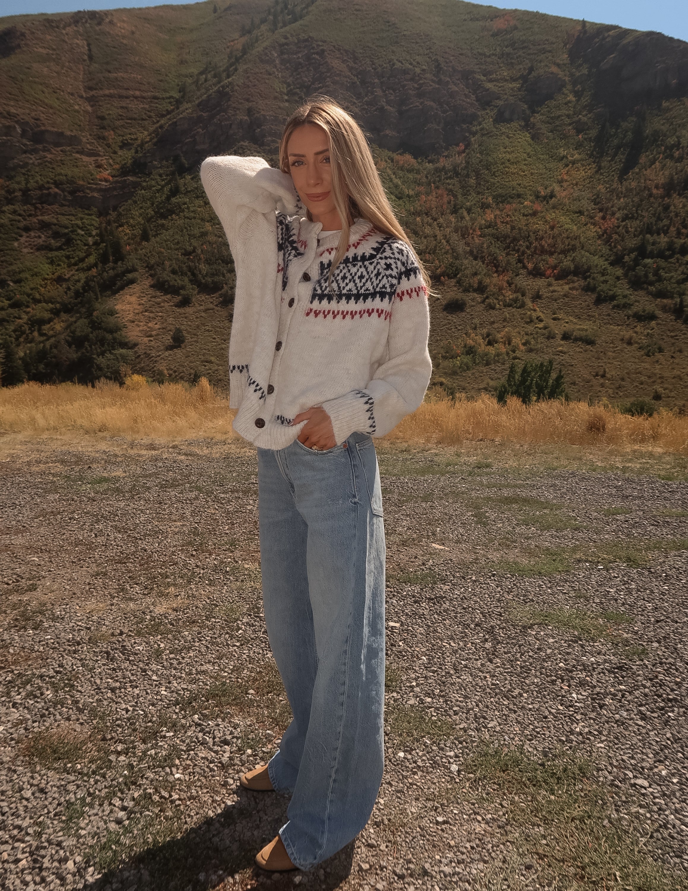 Nordic Fair Isle Cardigan