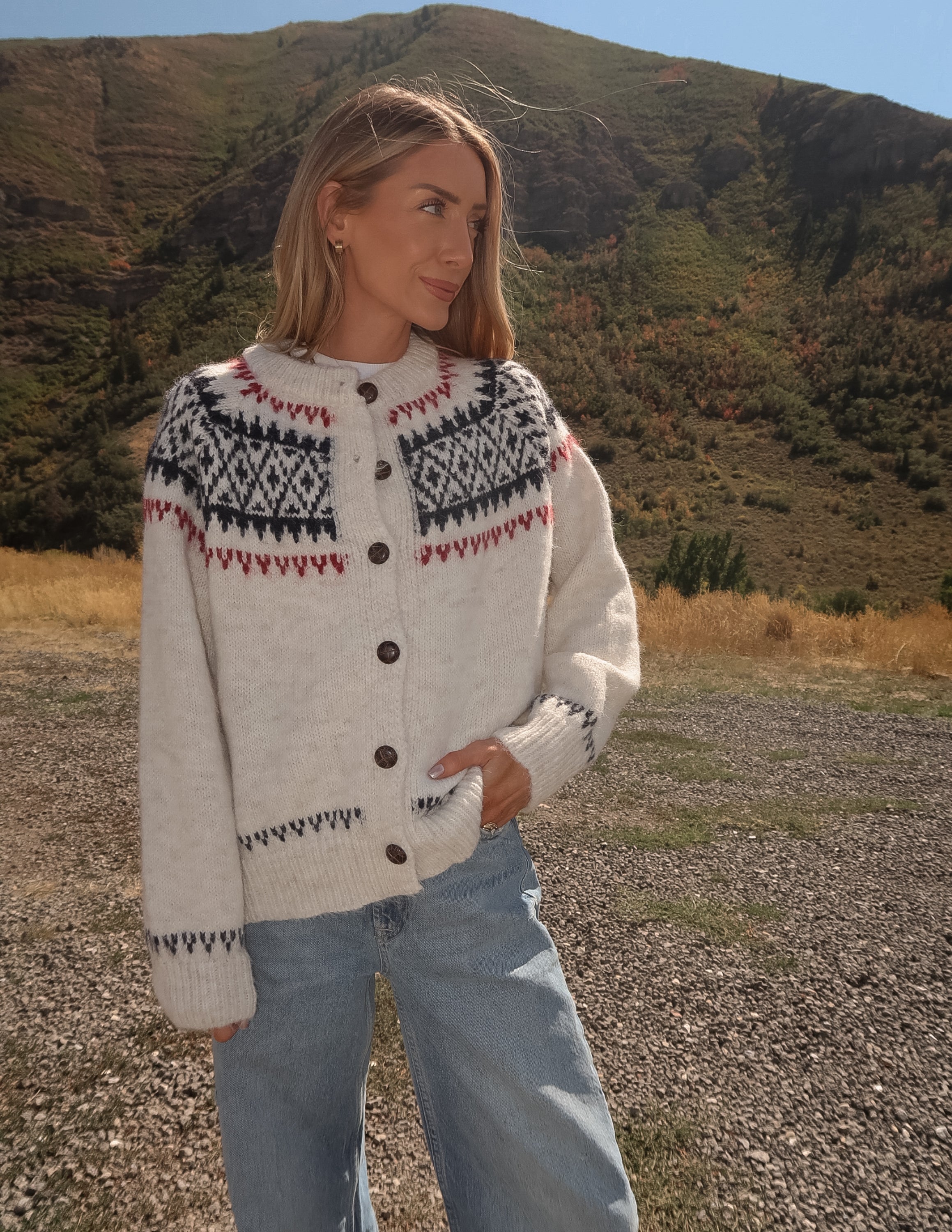 Nordic Fair Isle Cardigan