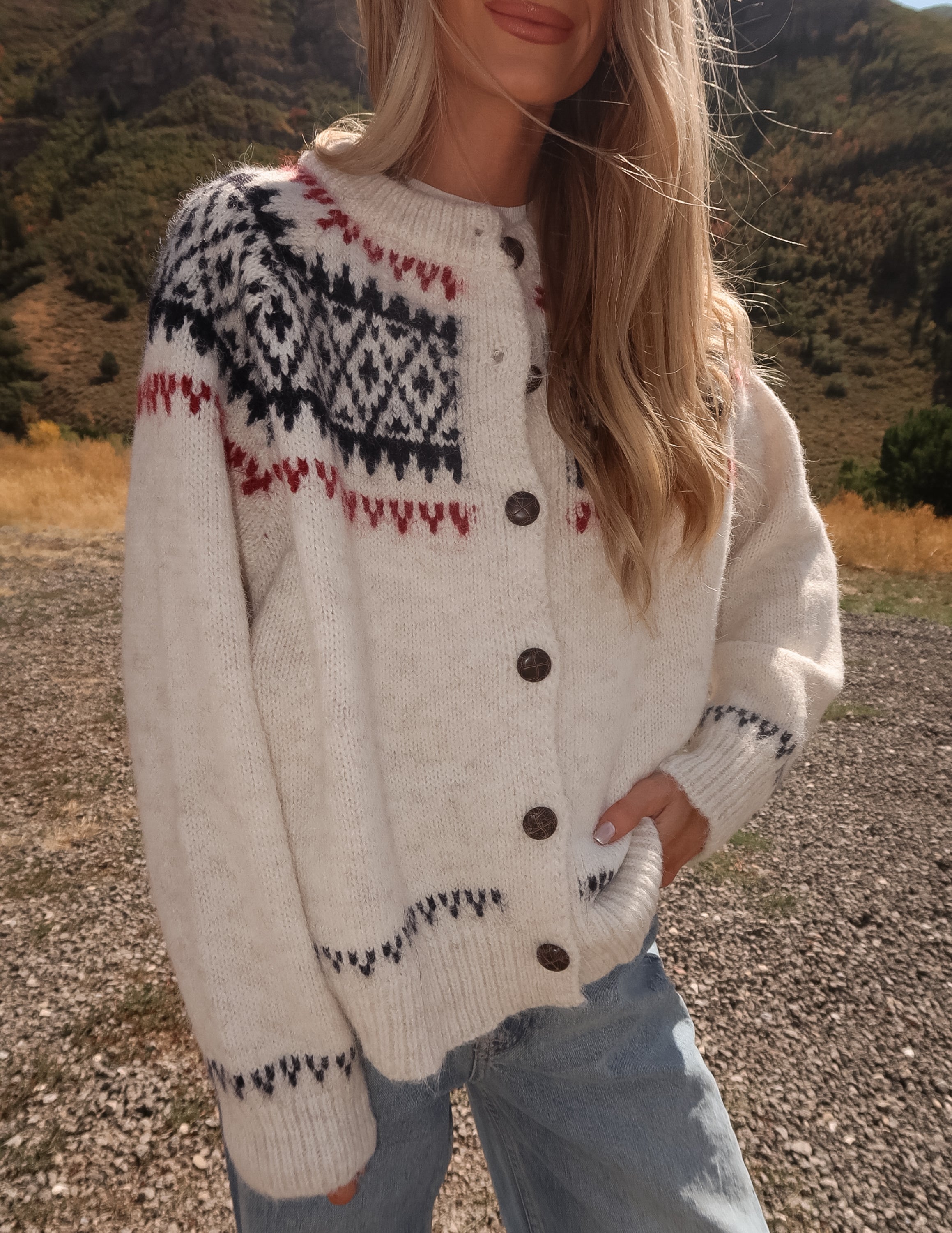 Nordic Fair Isle Cardigan