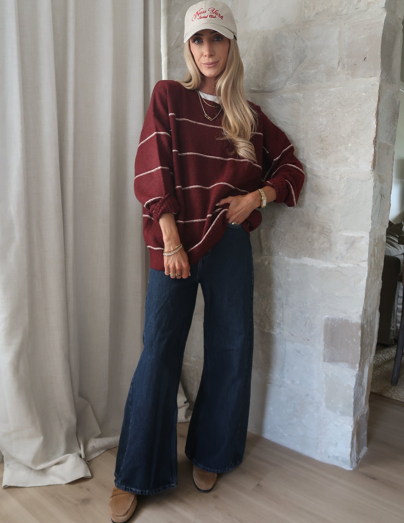 Weekender Striped Sweater