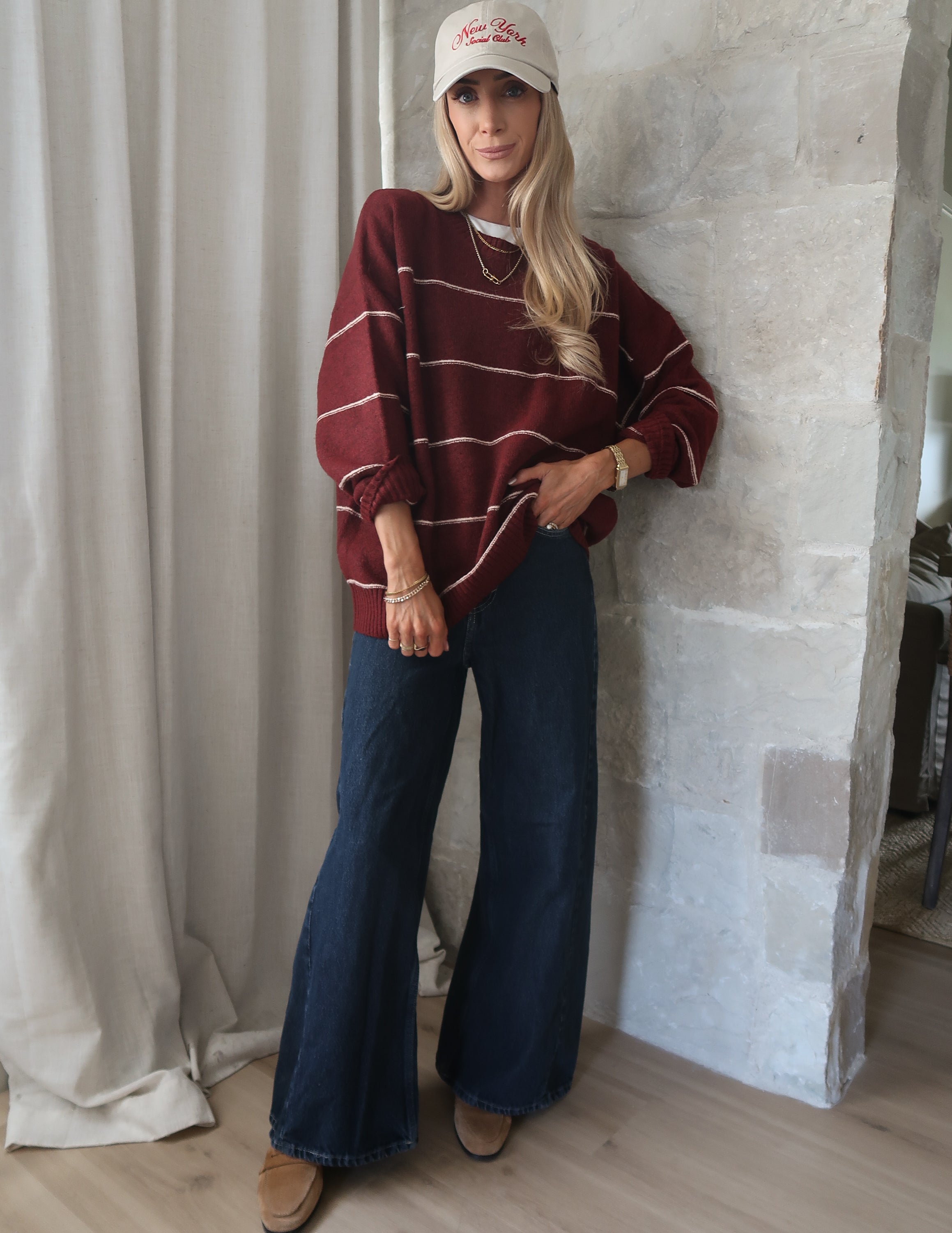 Weekender Striped Sweater