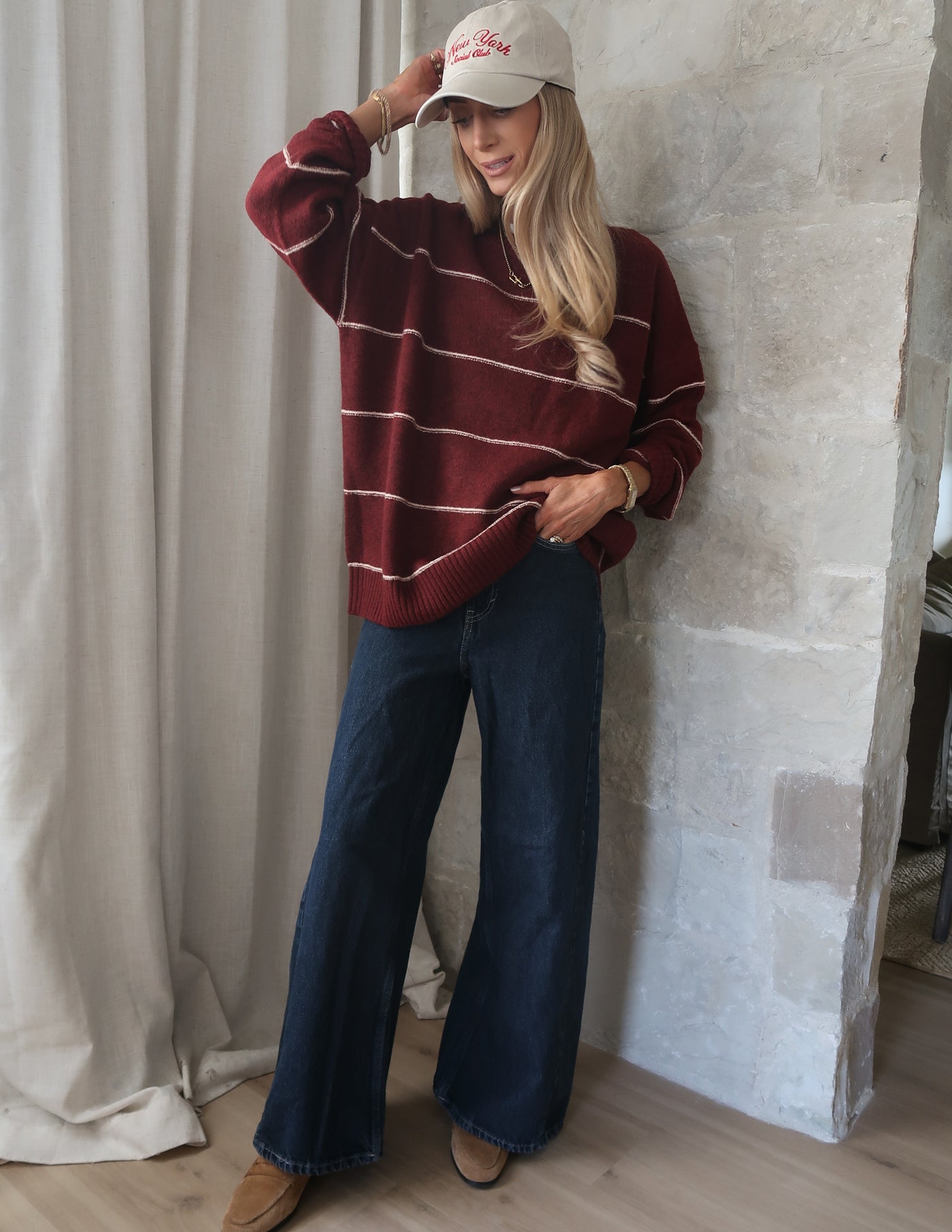 Weekender Striped Sweater