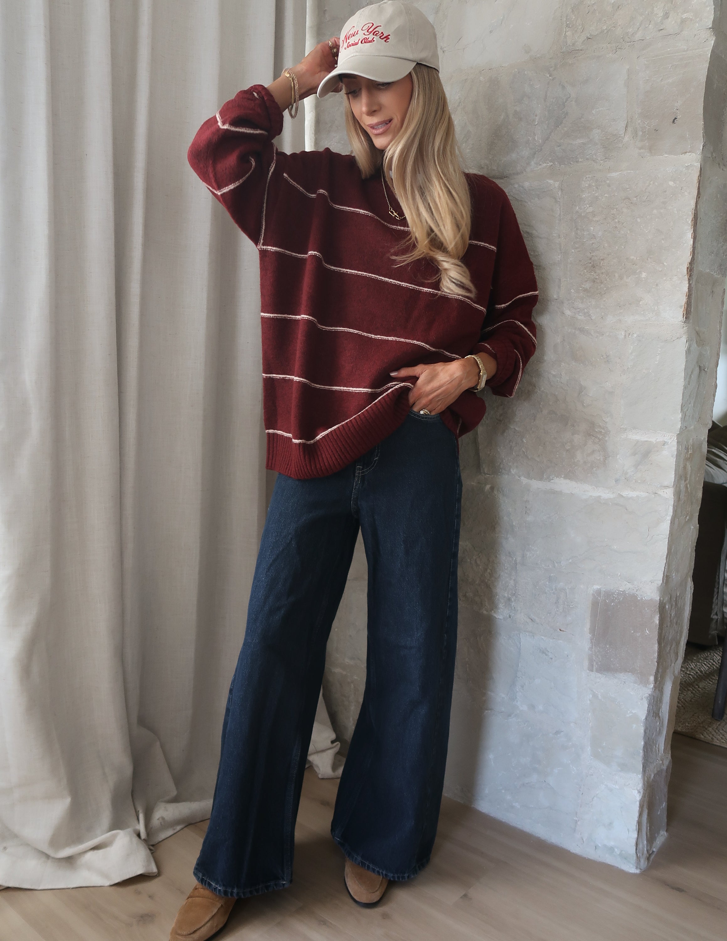 Weekender Striped Sweater