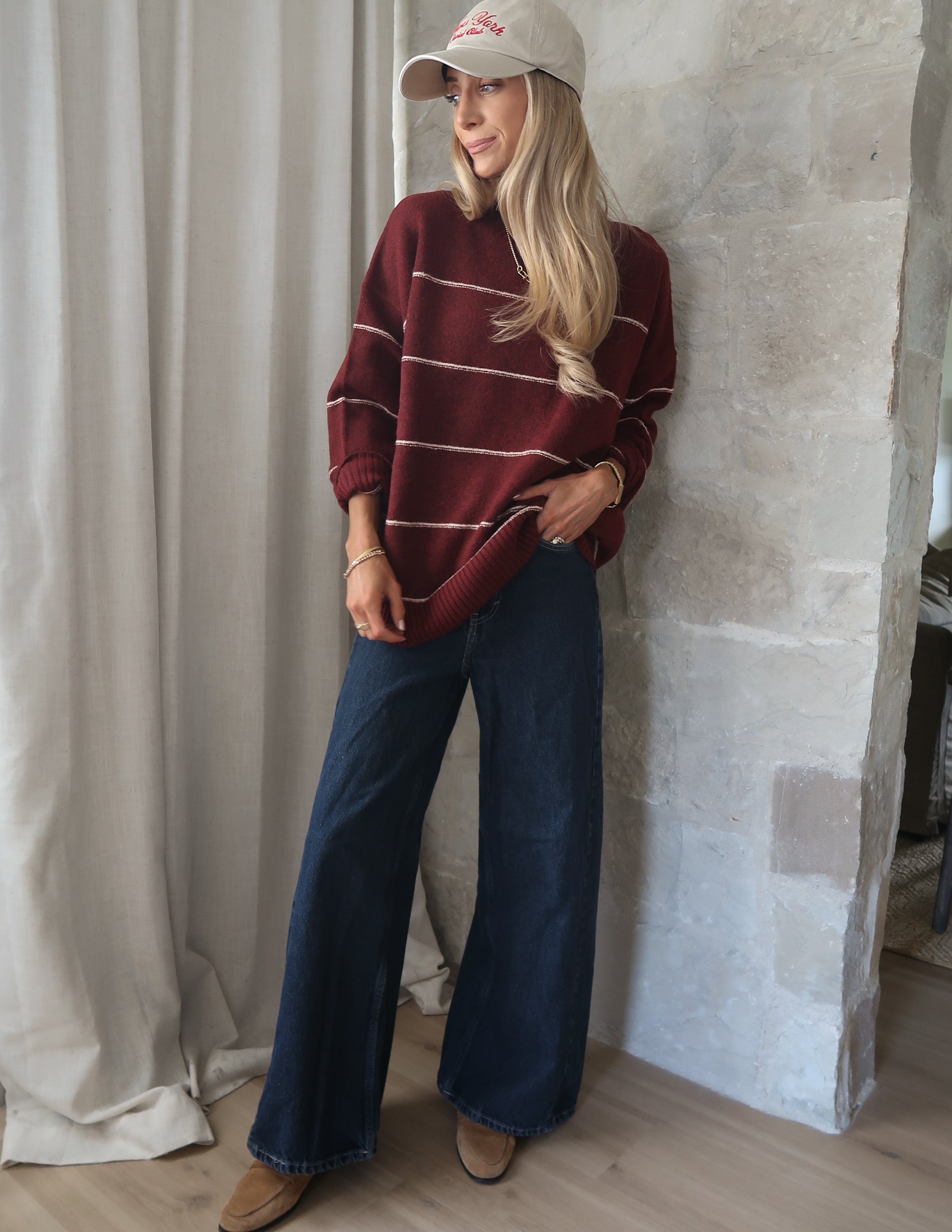 Weekender Striped Sweater