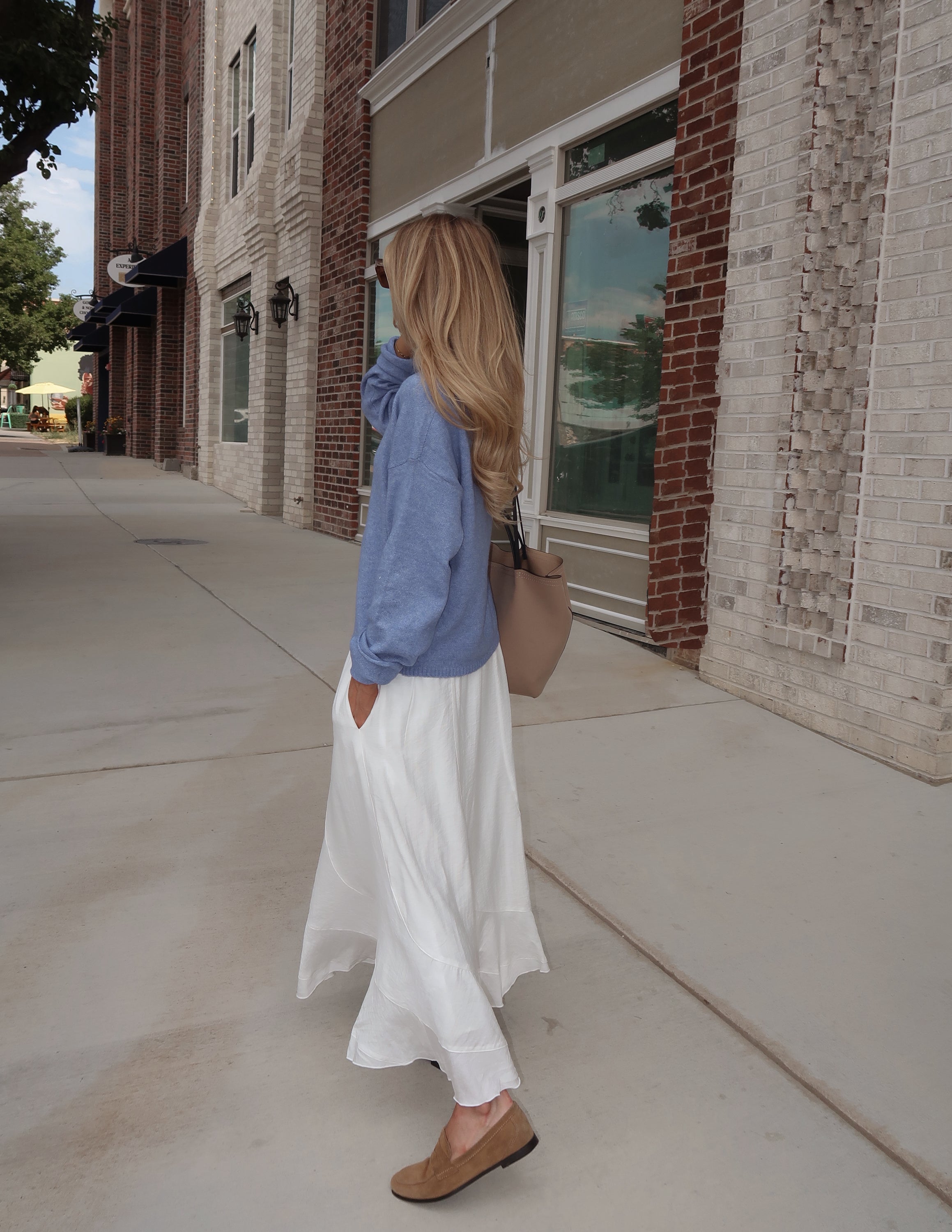 Chambray Cloud Pullover
