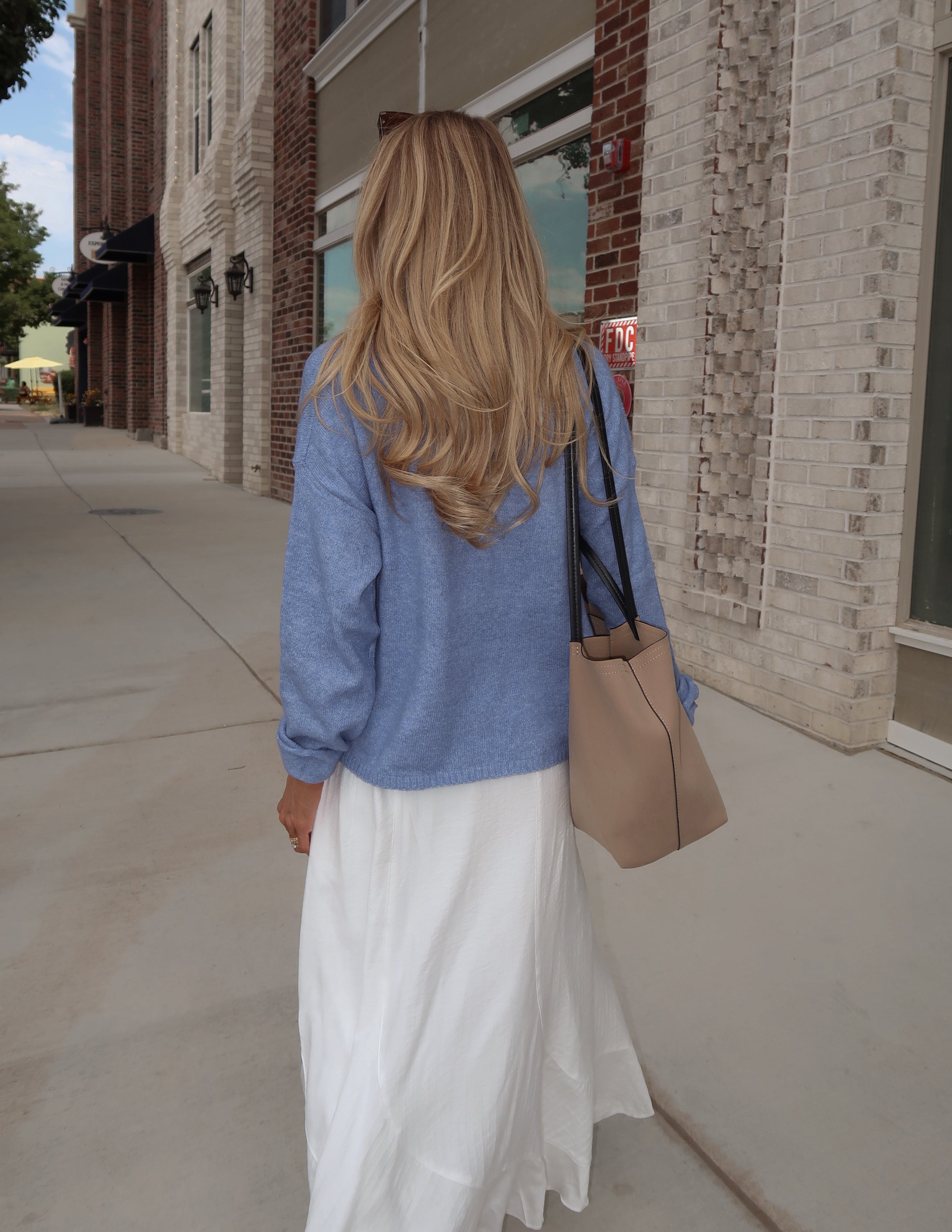 Chambray Cloud Pullover
