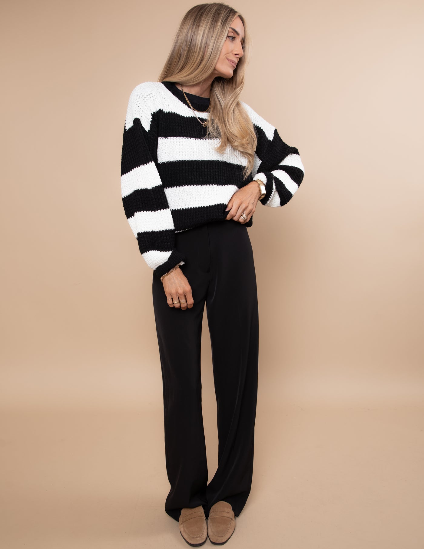 Stella Striped Sweater