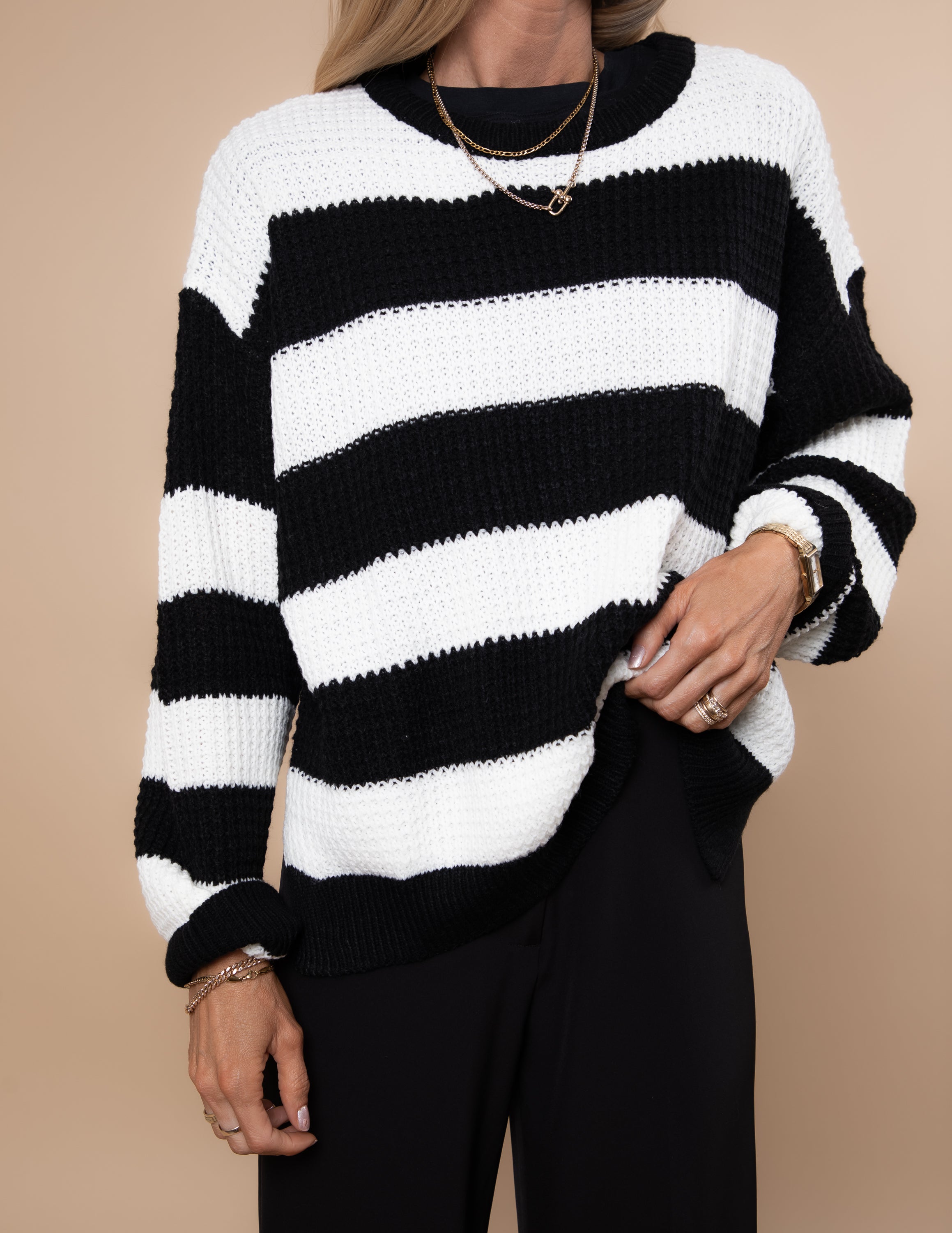 Stella Striped Sweater