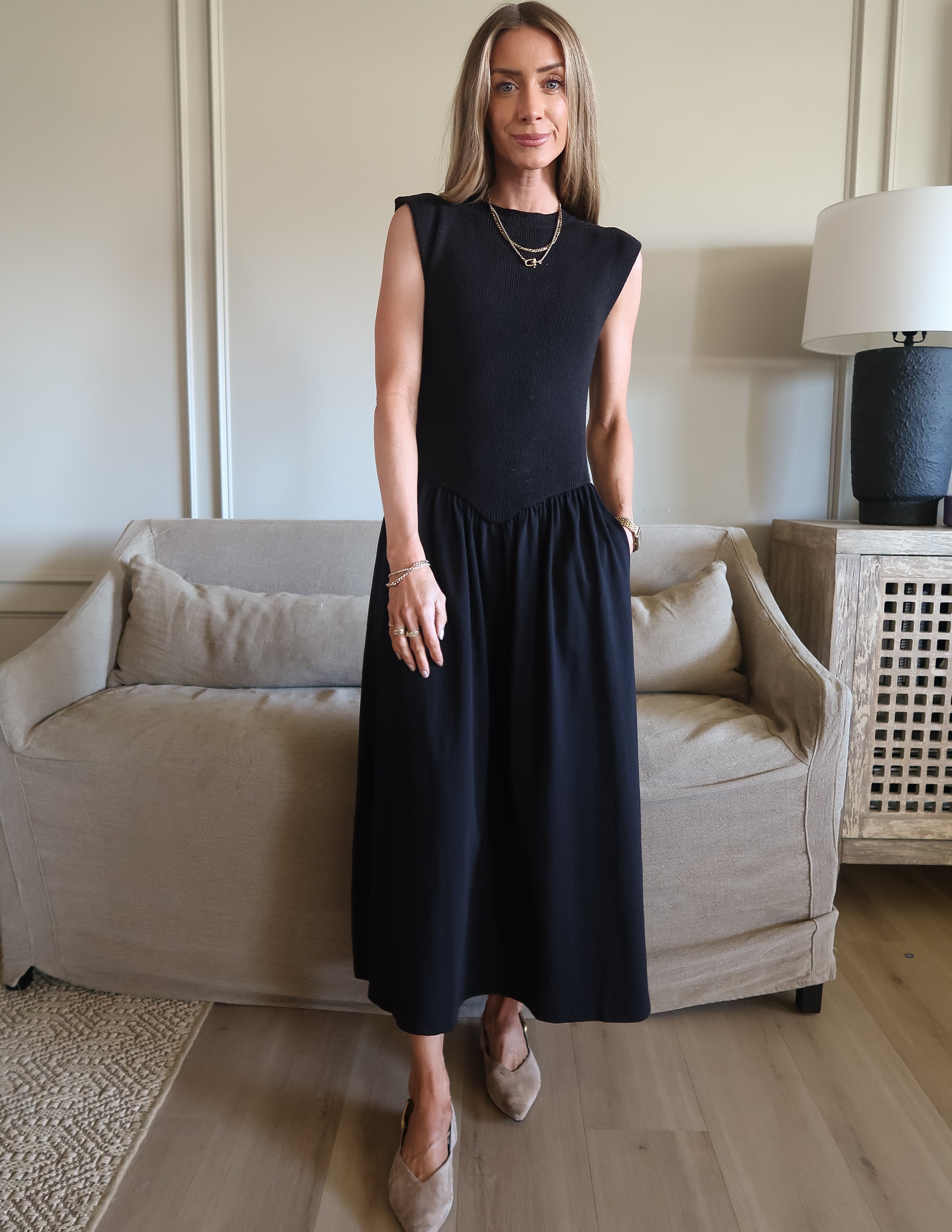 Jones Pleated Dress