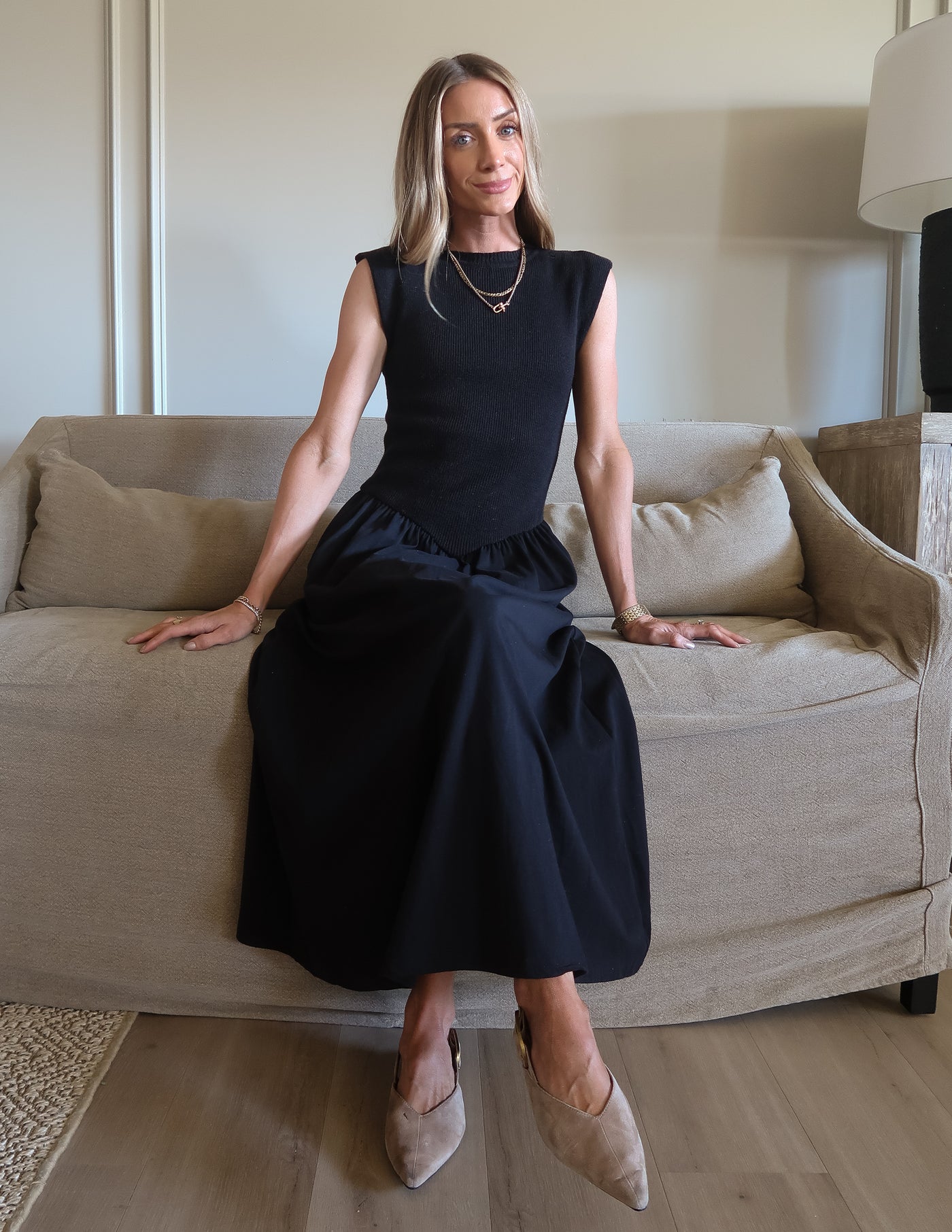 Jones Pleated Dress
