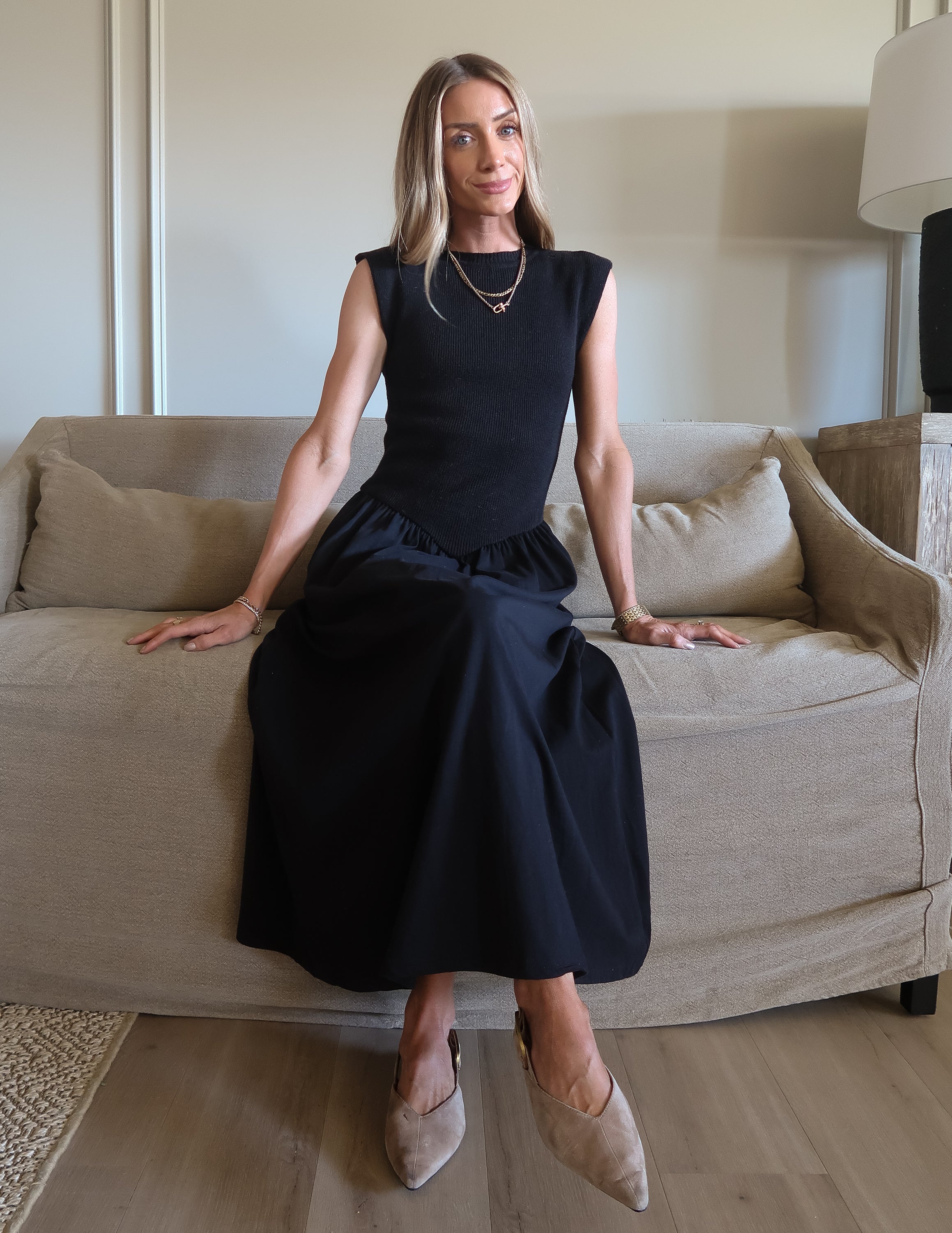 Jones Pleated Dress