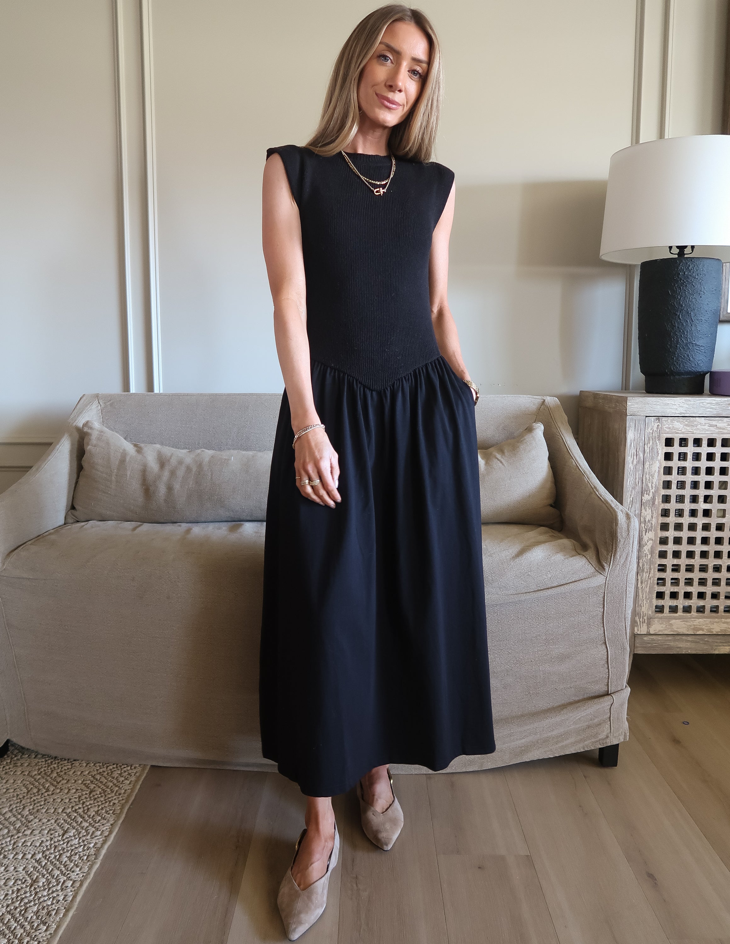 Jones Pleated Dress