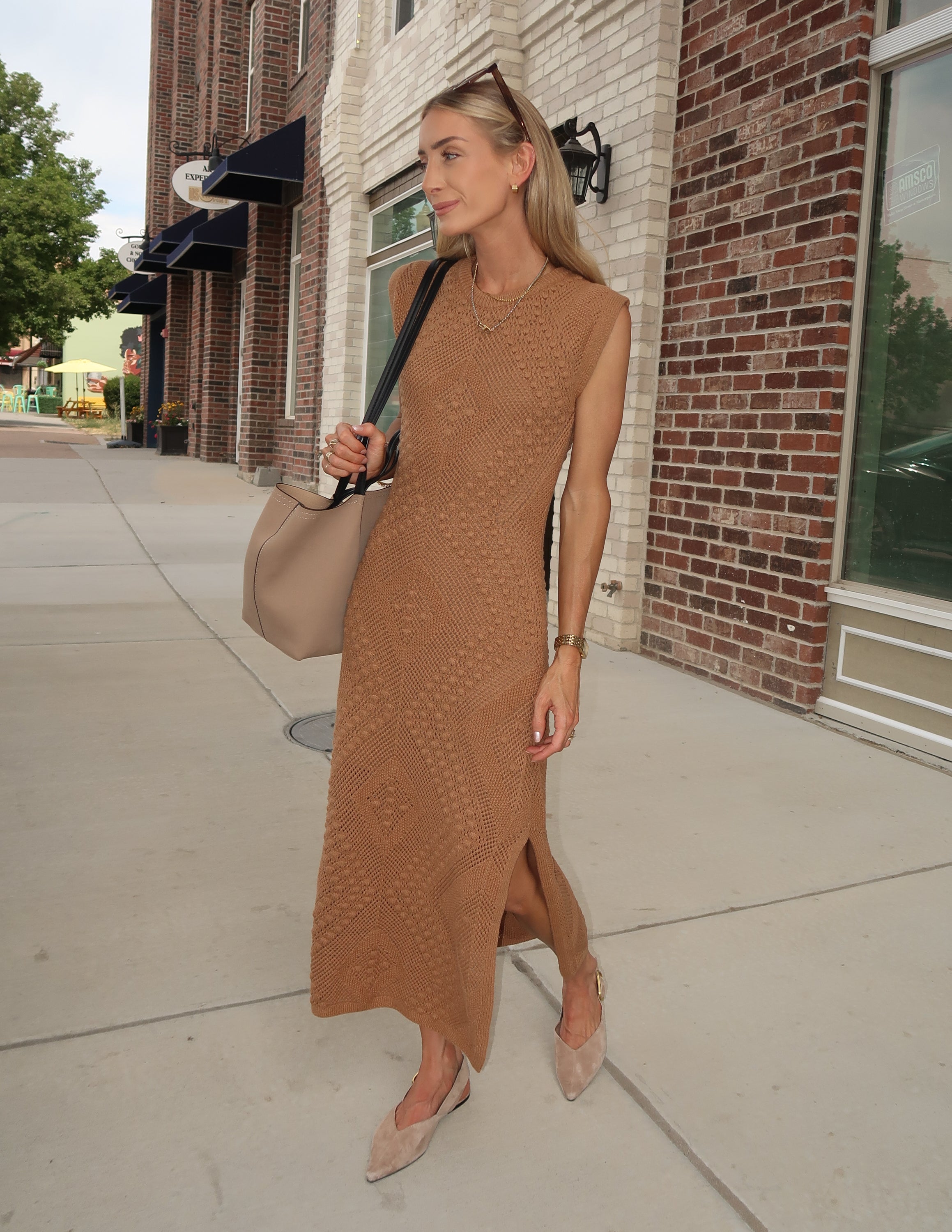 Wandering Knit Dress