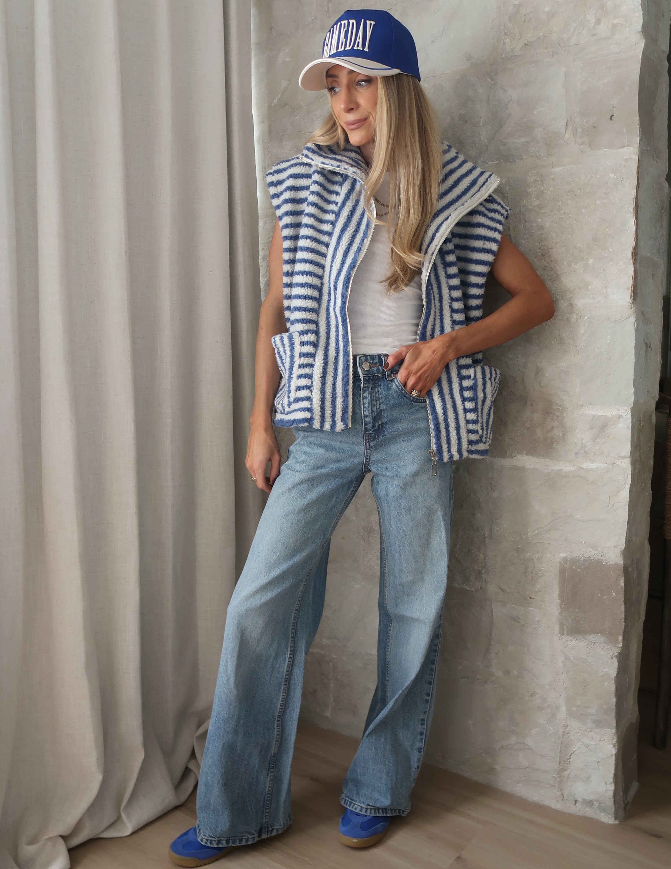 Luisa Striped Vest