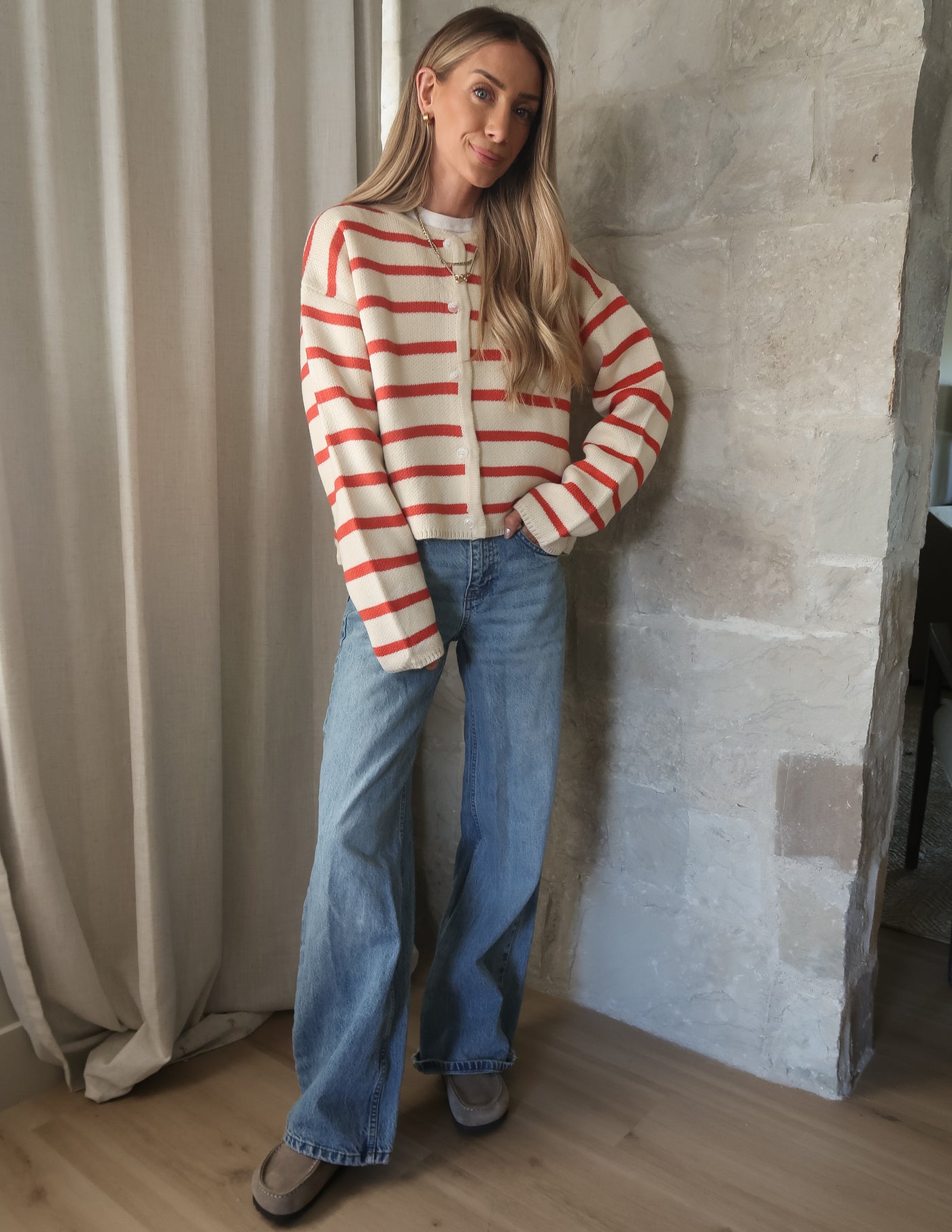 Jemina Striped Cardigan