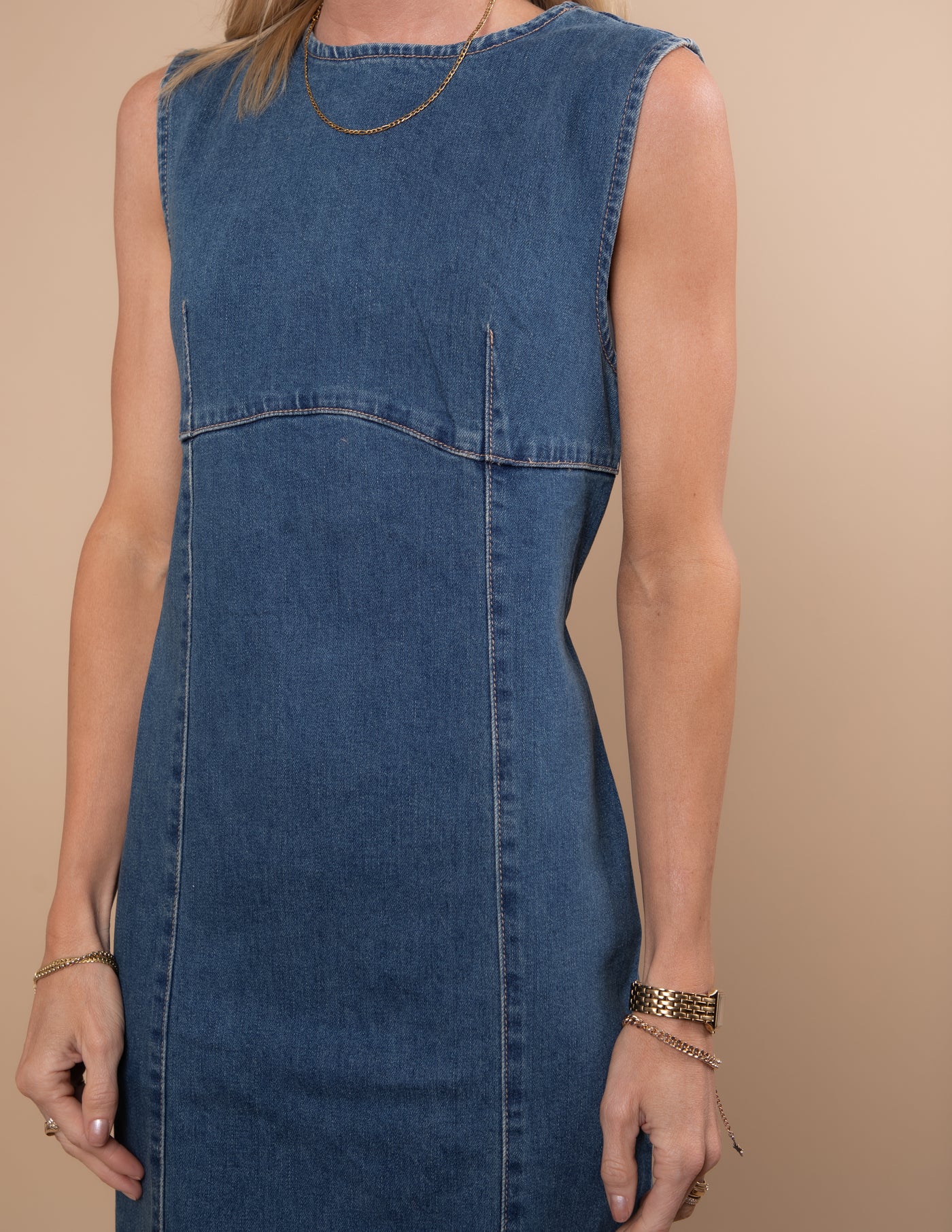 Denim Edit Dress