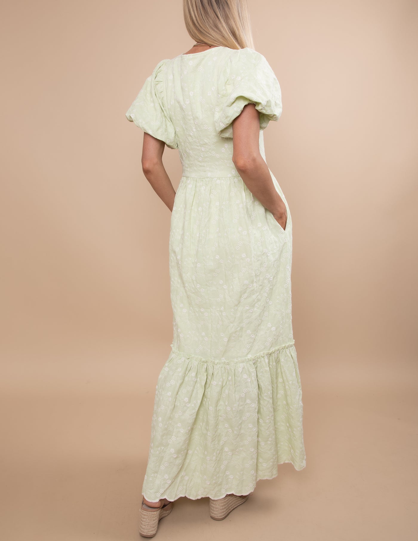 Finley Floral Embroidered Dress