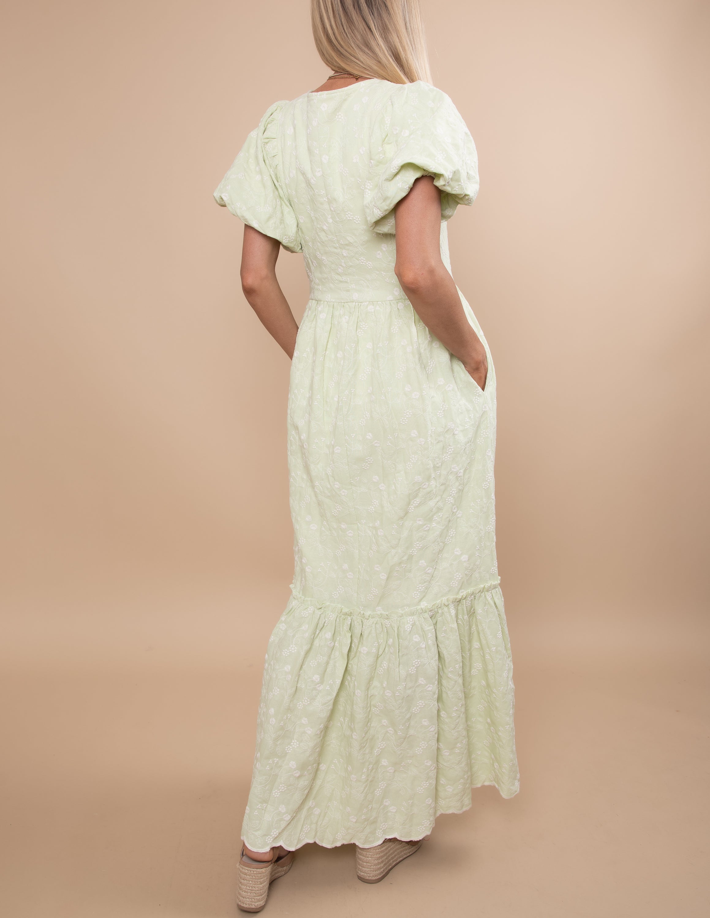 Finley Floral Embroidered Dress