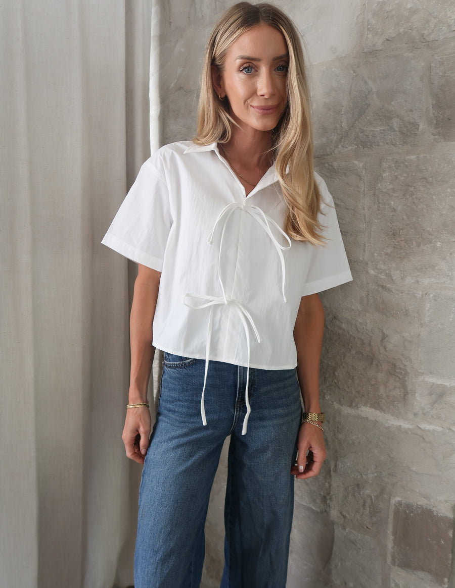 Everyday Ease Poplin Top