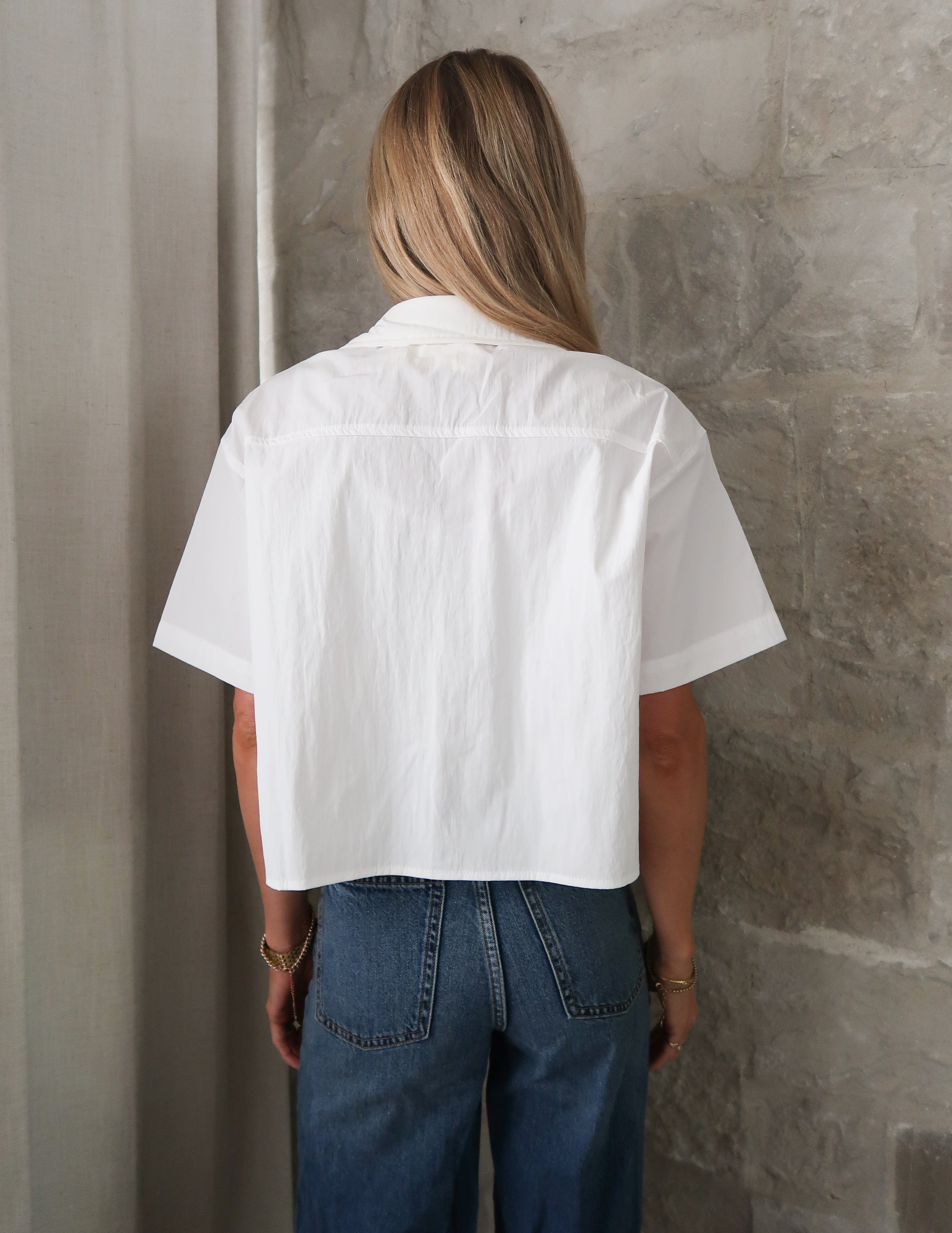 Everyday Ease Poplin Top