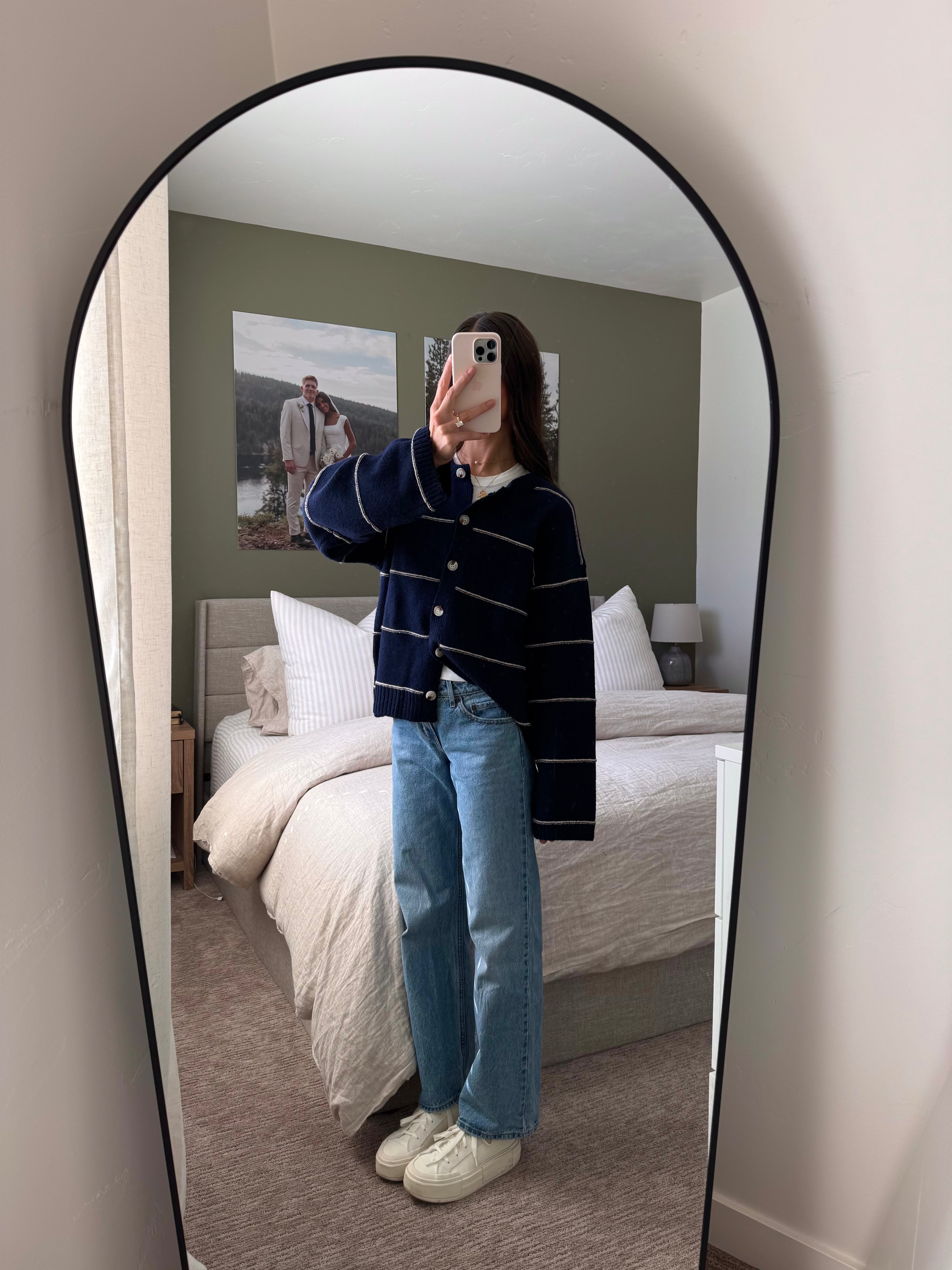 Danny Striped Cardigan