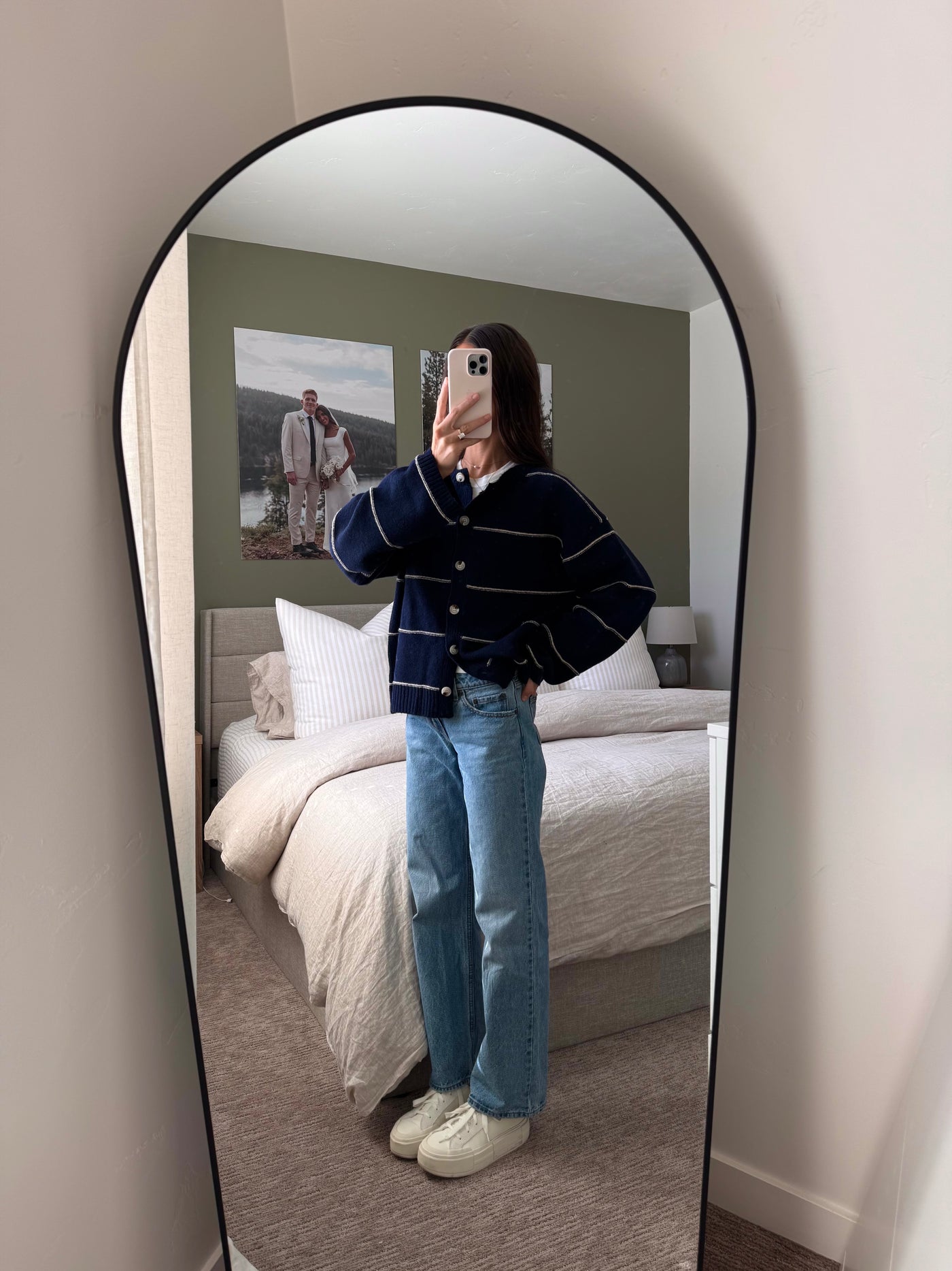 Danny Striped Cardigan
