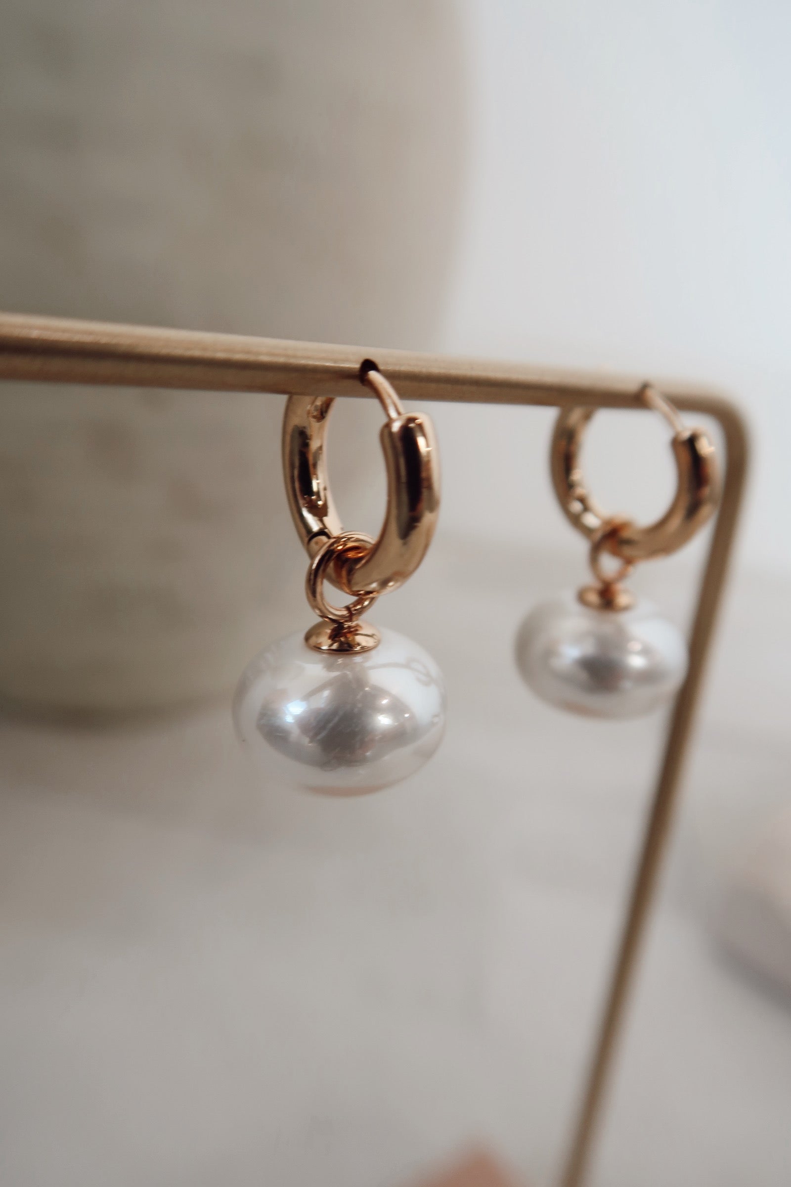 Lightweight Chunky Pearl Earrings **RESTOCKING SOON