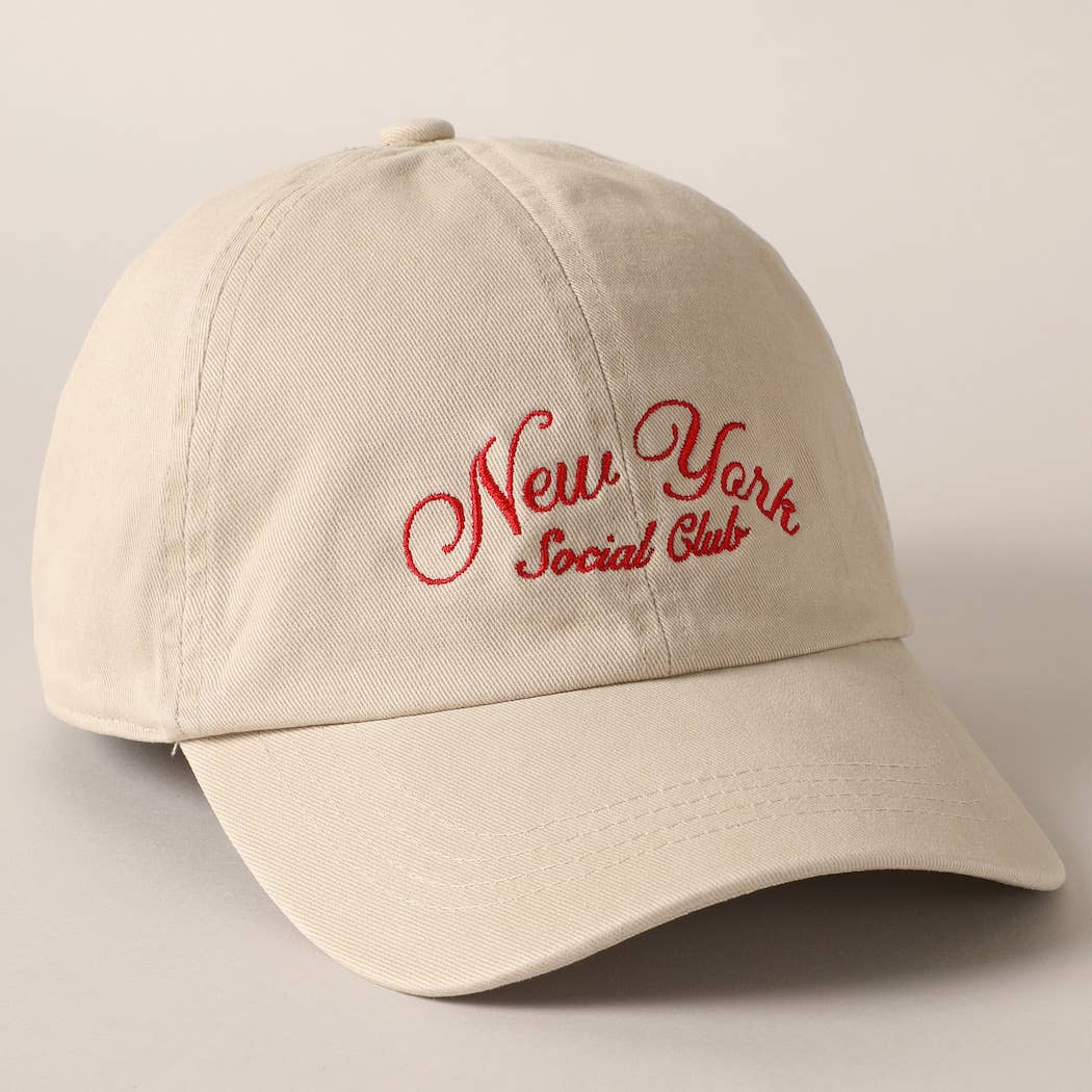 New York Social Club Baseball Hat
