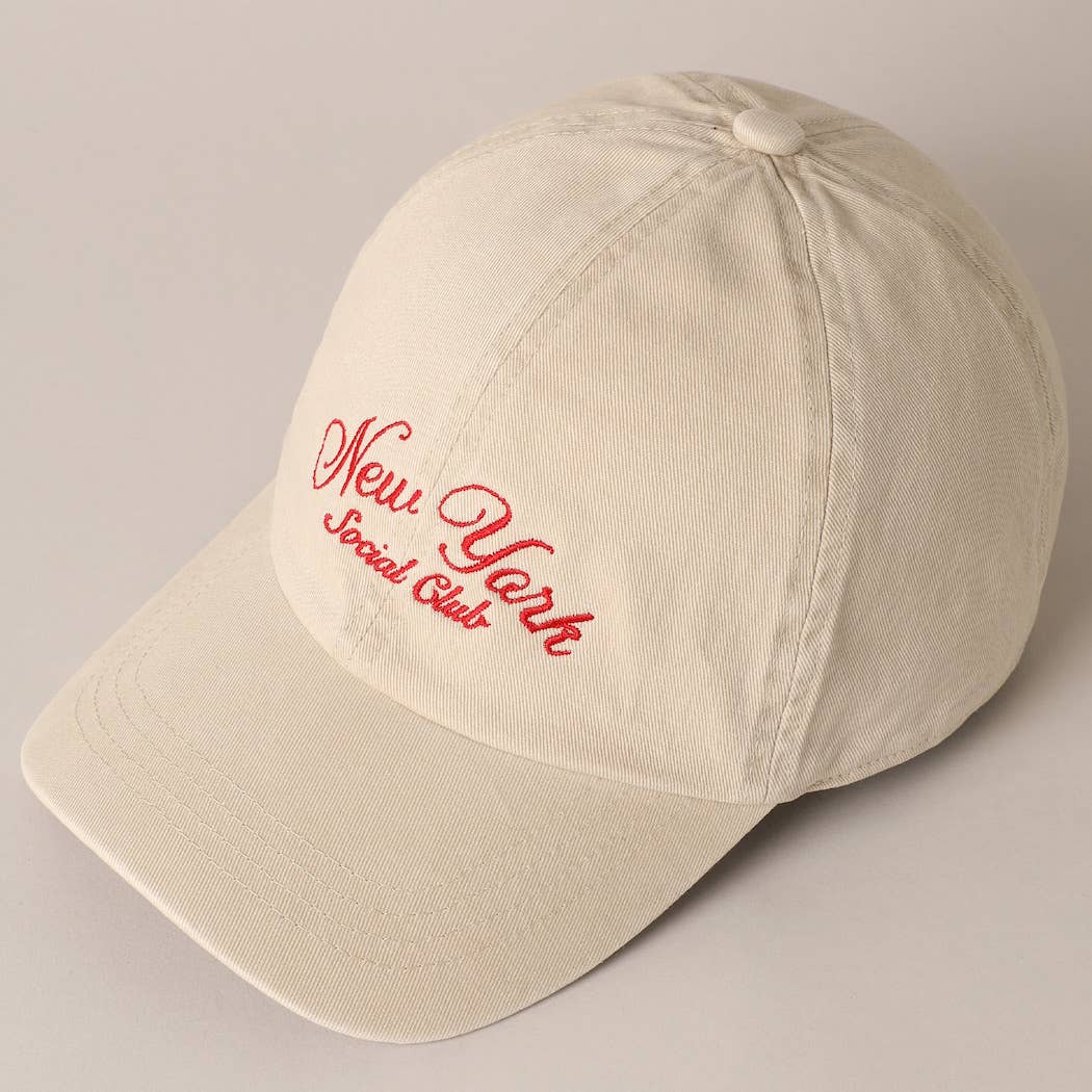 New York Social Club Baseball Hat
