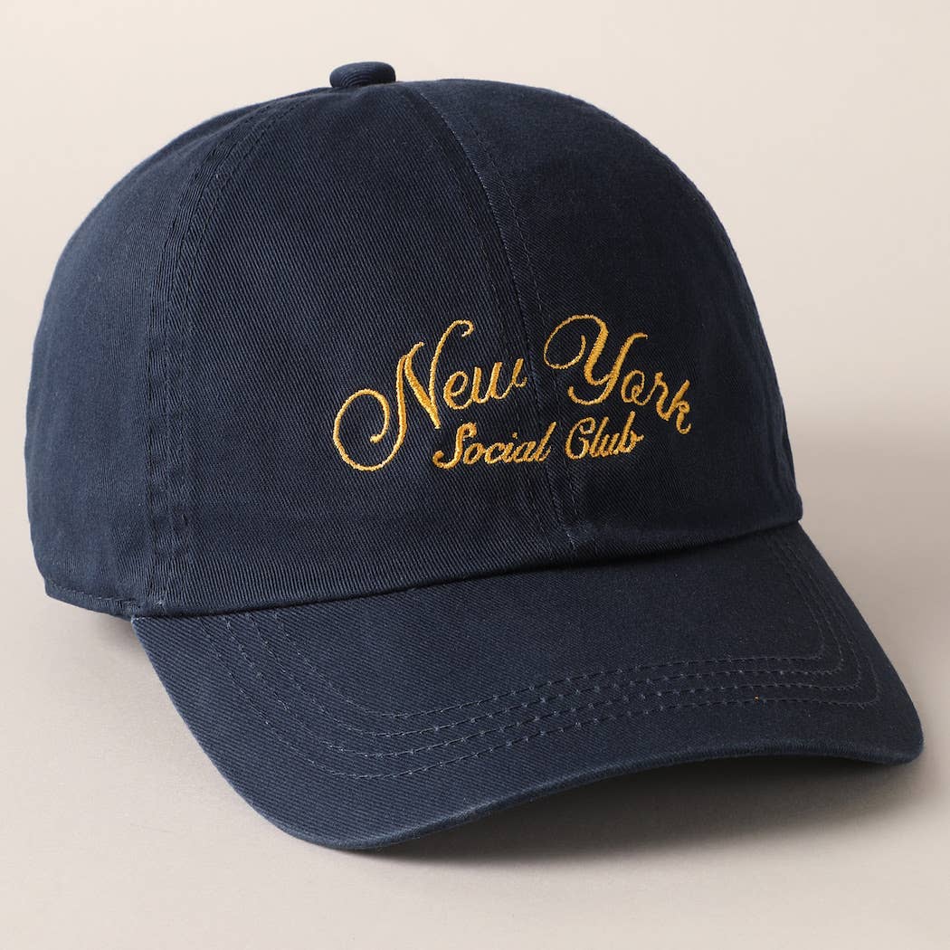 New York Social Club Baseball Hat