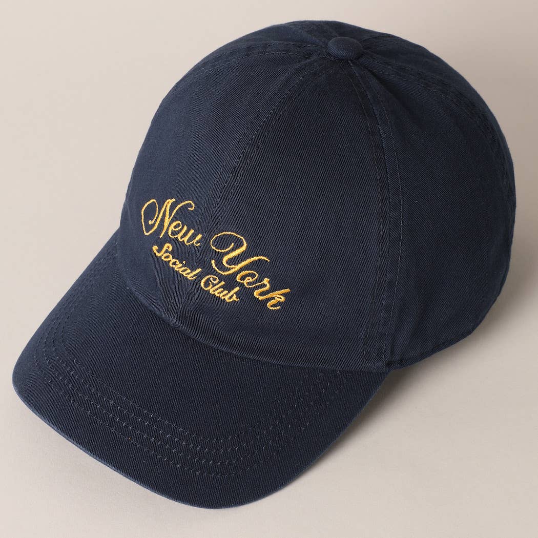 New York Social Club Baseball Hat