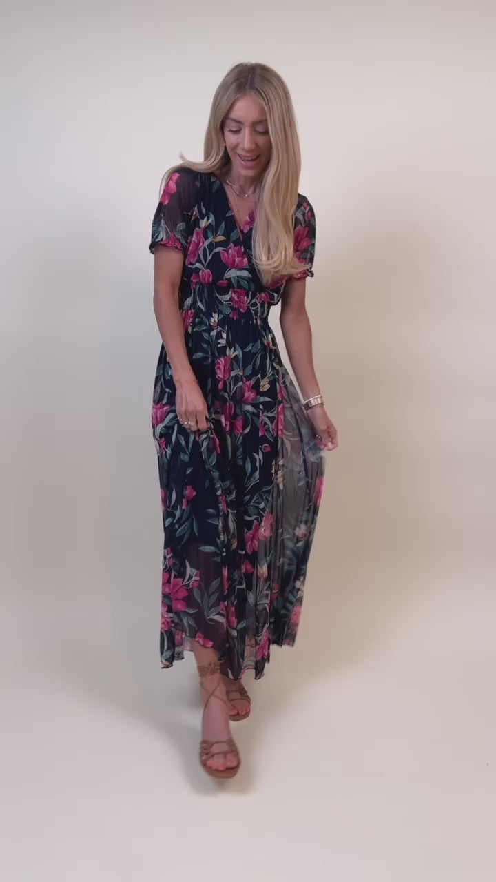 Anya Floral Maxi Dress