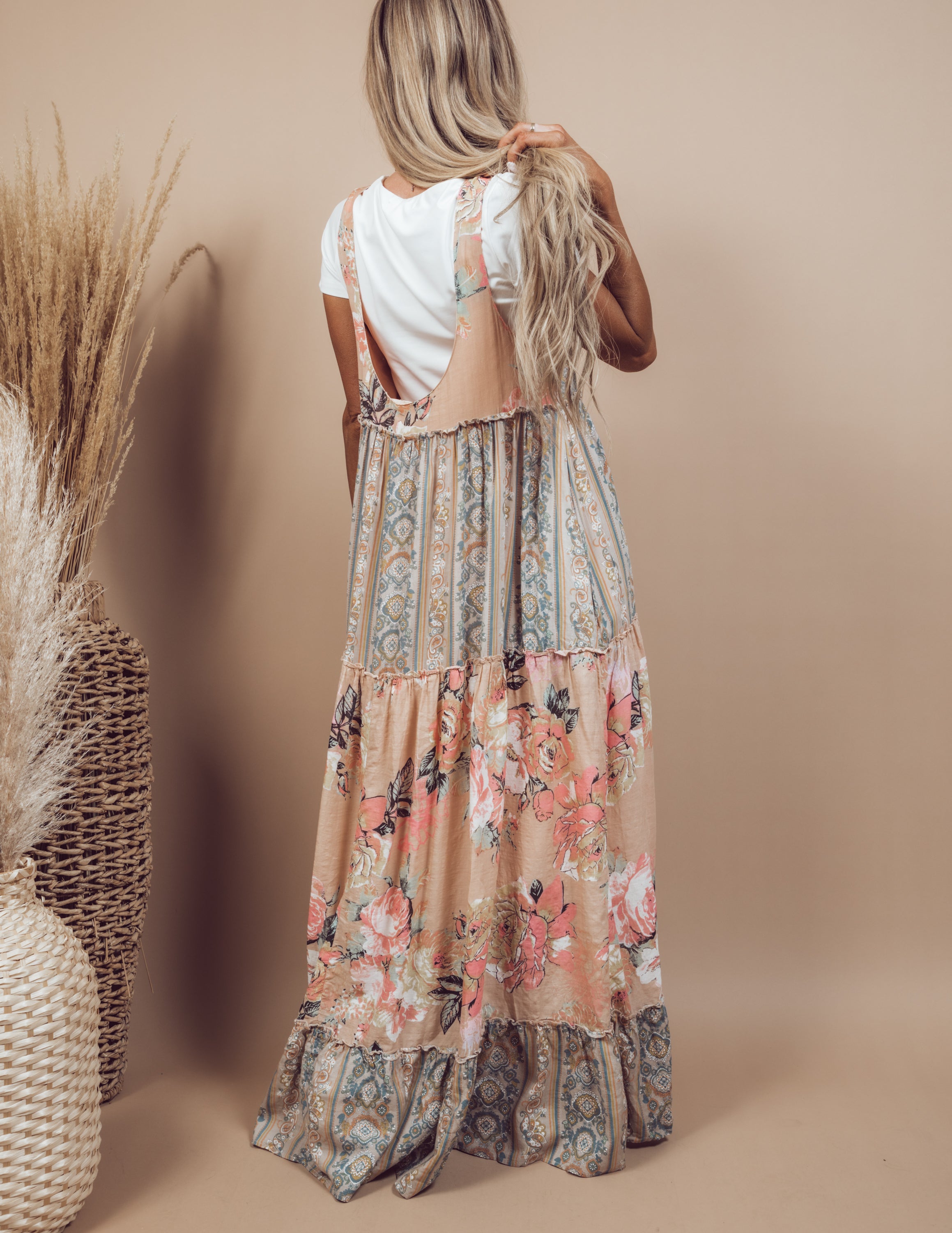 Vida Printed Maxi Dress