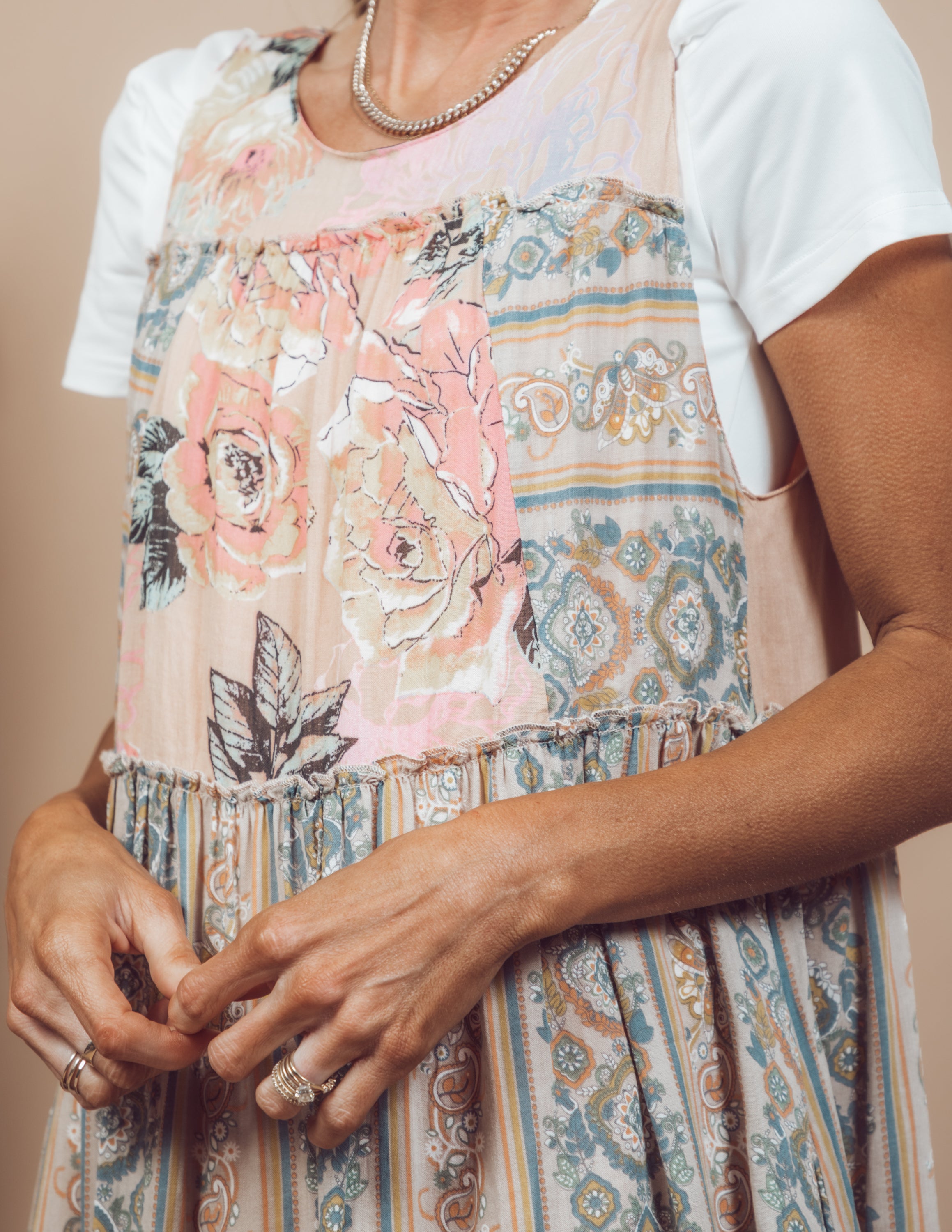 Vida Printed Maxi Dress