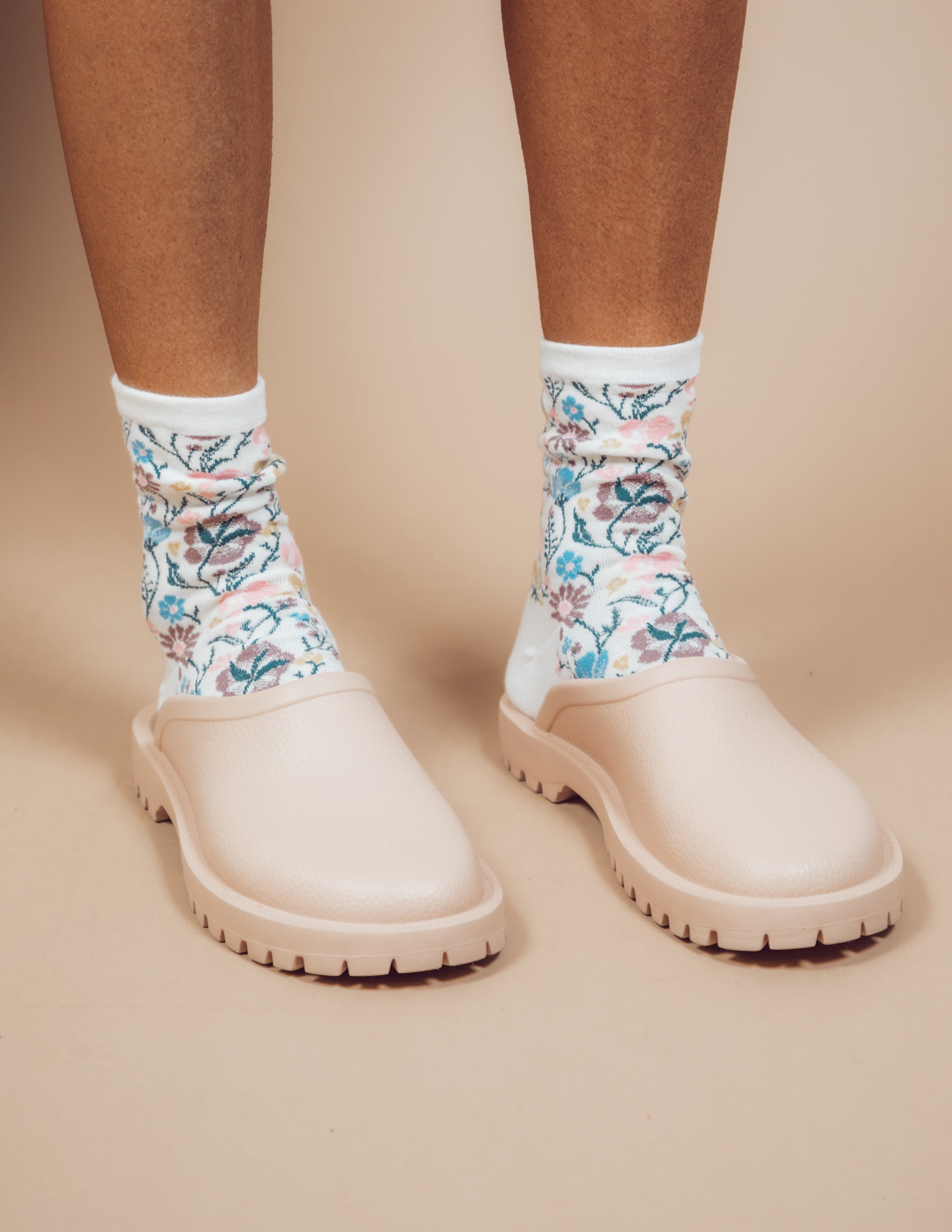 Cc Floral Socks