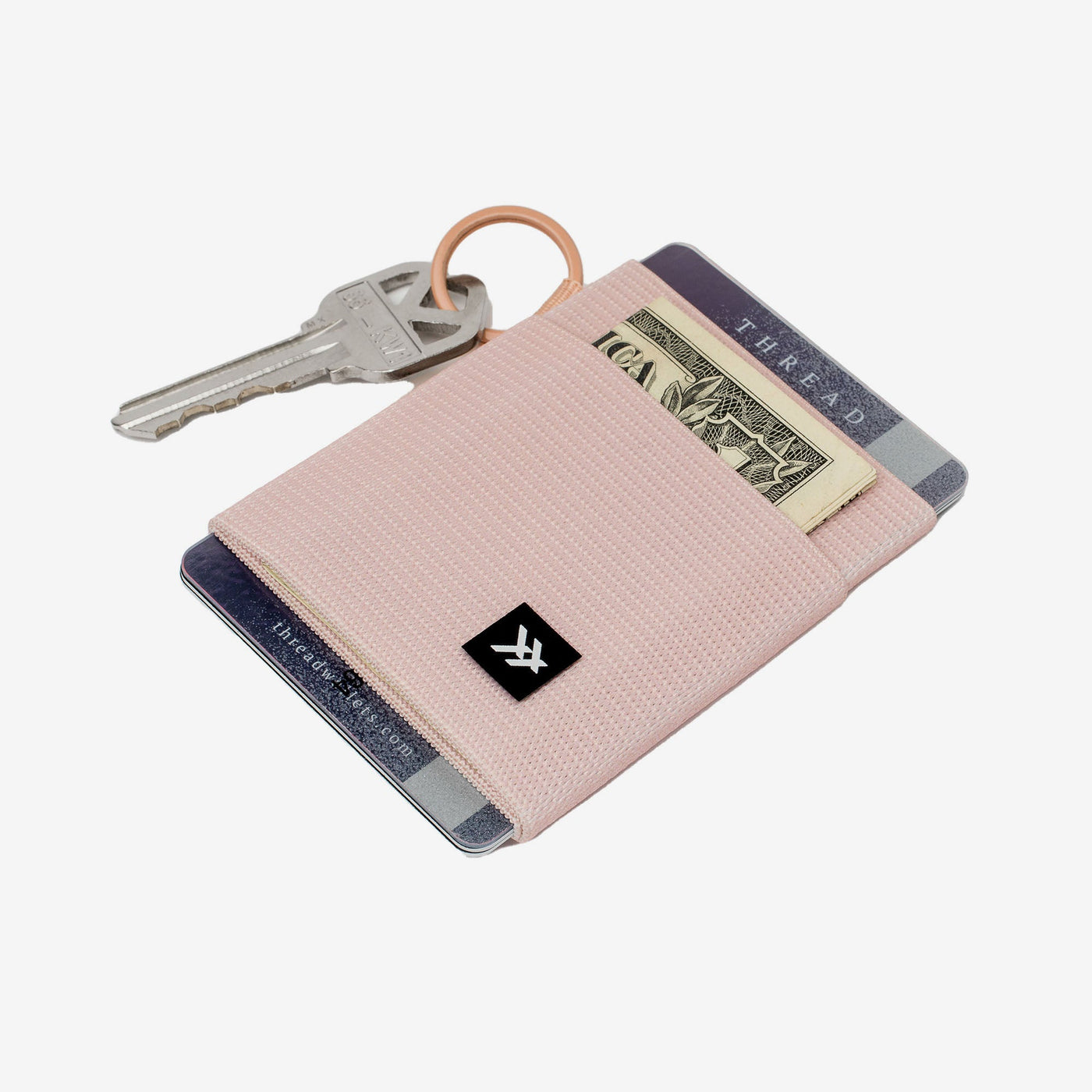 Rose Dust Elastic Wallet
