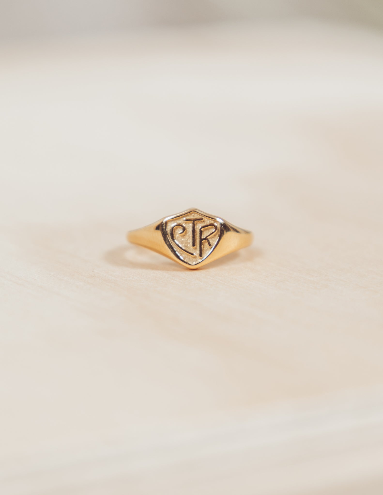 CTR Ring in Gold