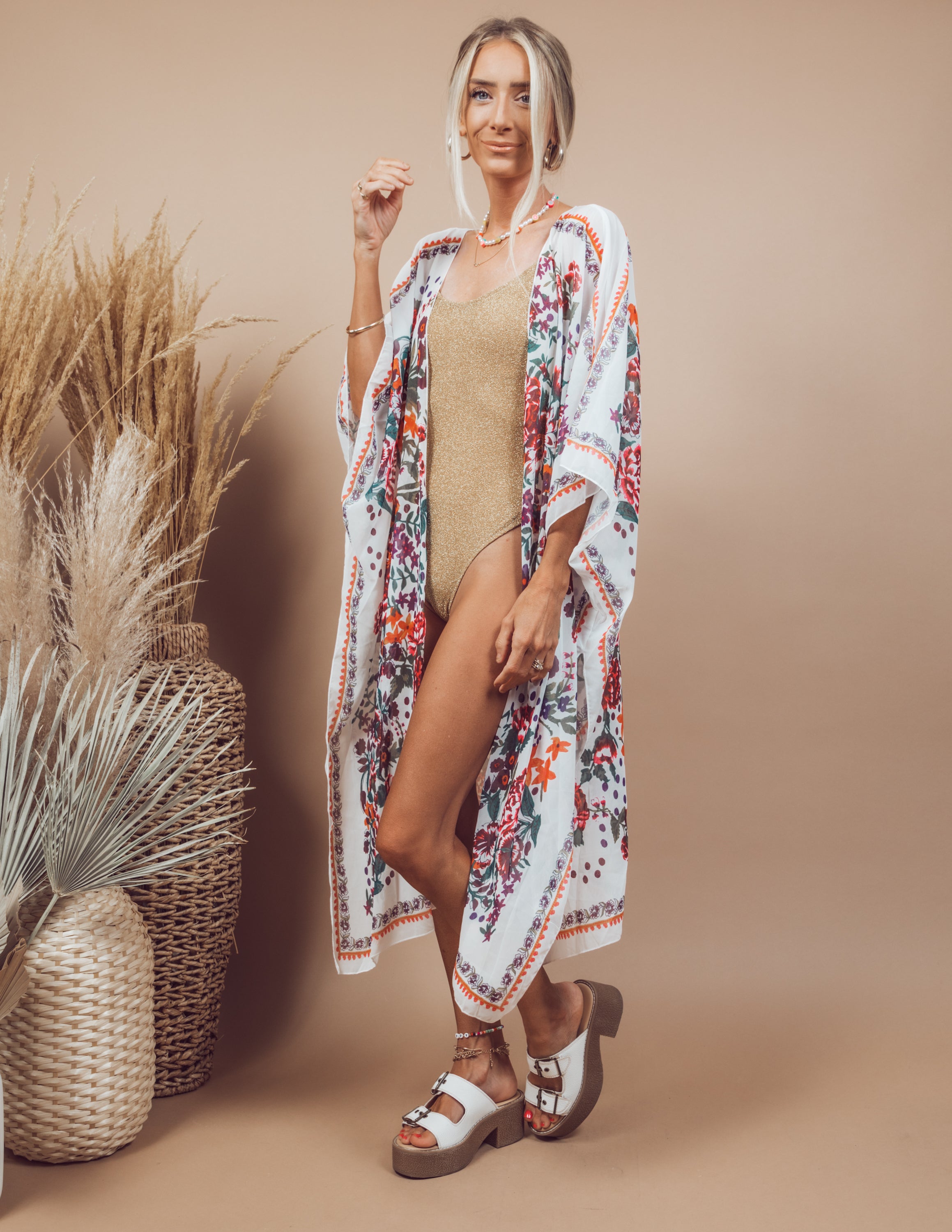 Mirabelle Floral Cover Up