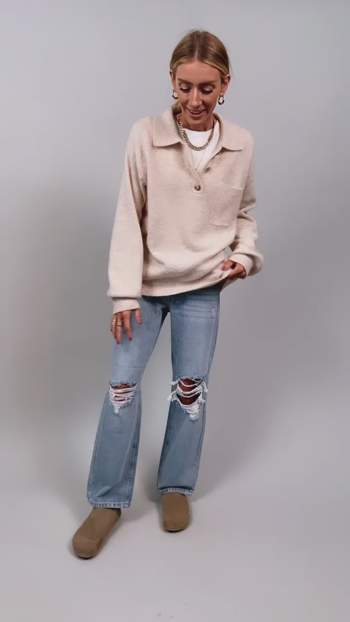 Brixley Straight Denim